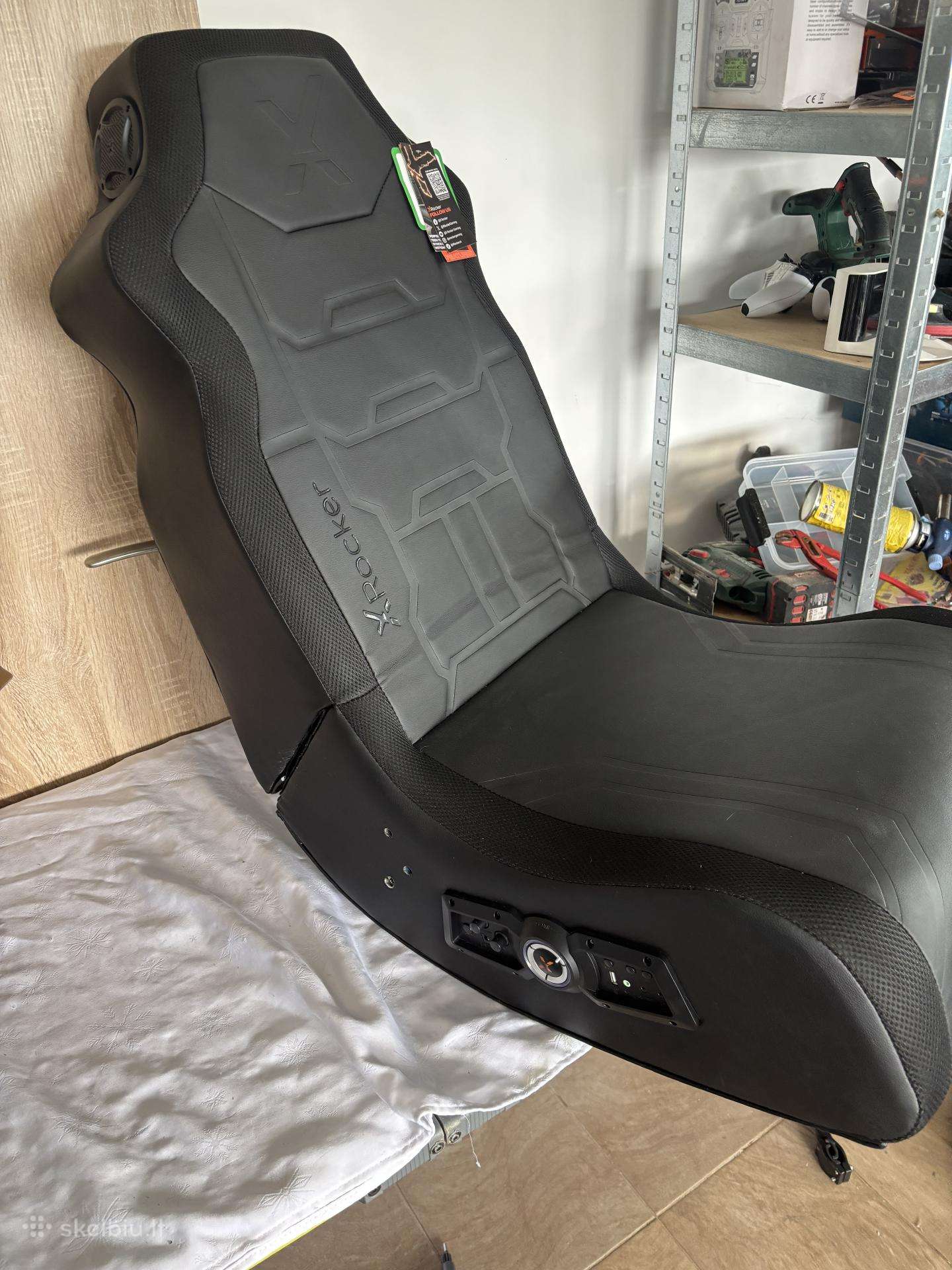 X Rocker žaidimų kėdę su kolonomis Usb