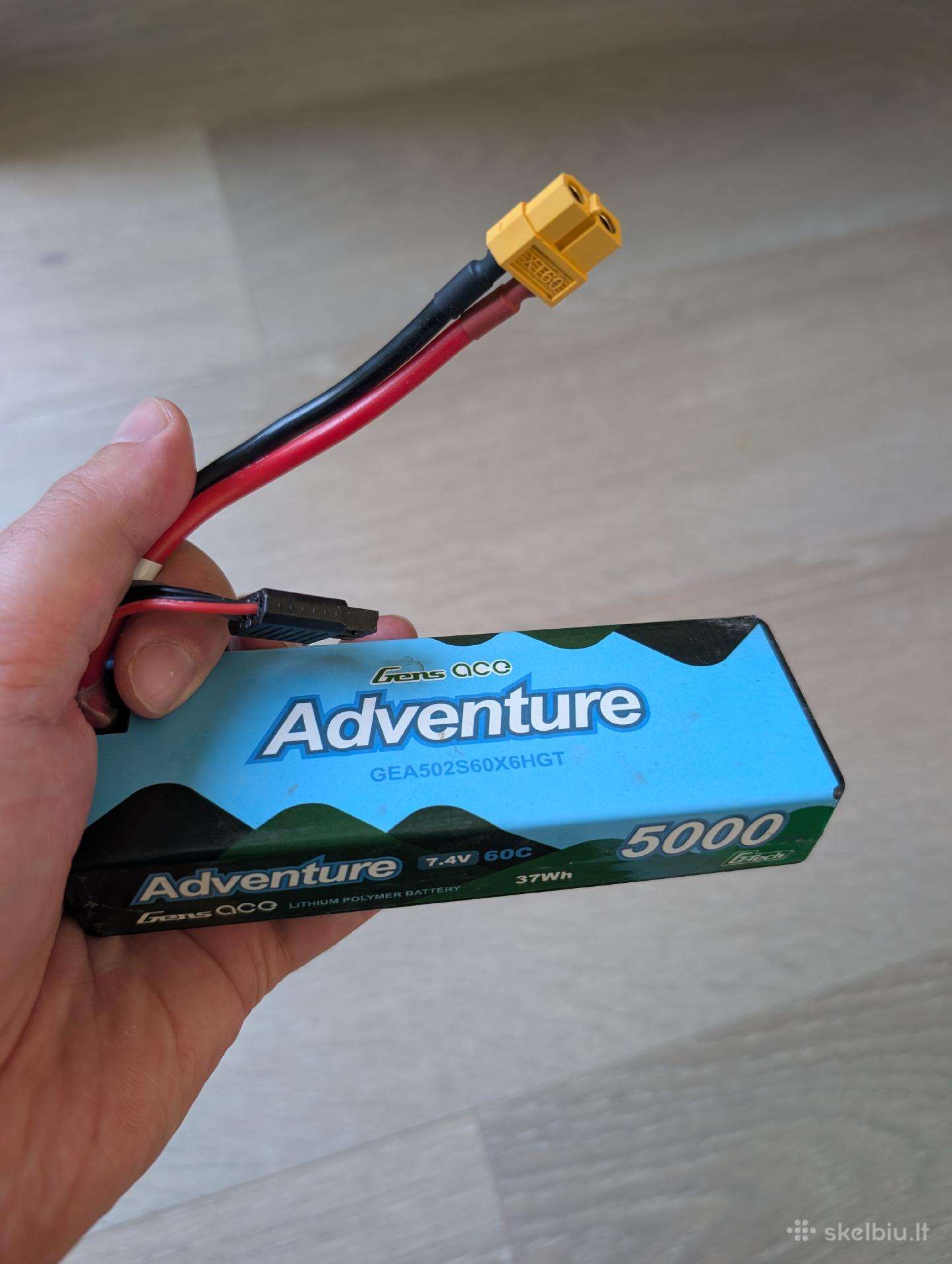 Lipo baterija Gens Ace Adventure 5000mah 2s Xt60