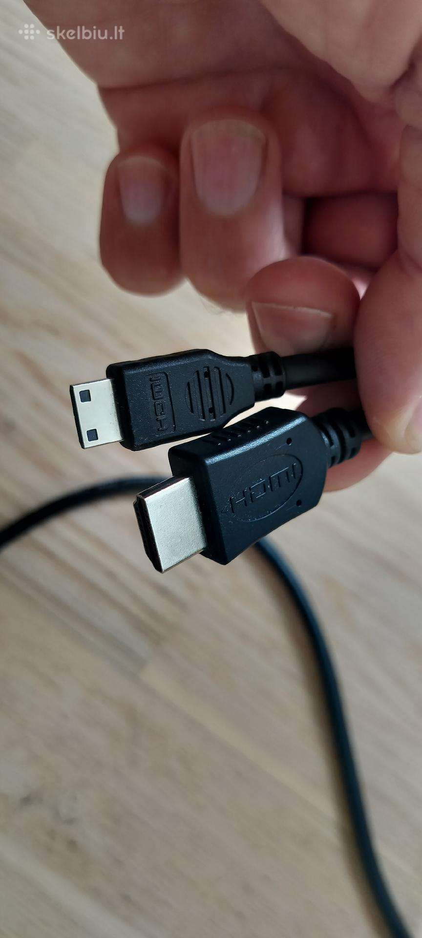 Hdmi- mini Hdmi kabelis. 1.5 m.