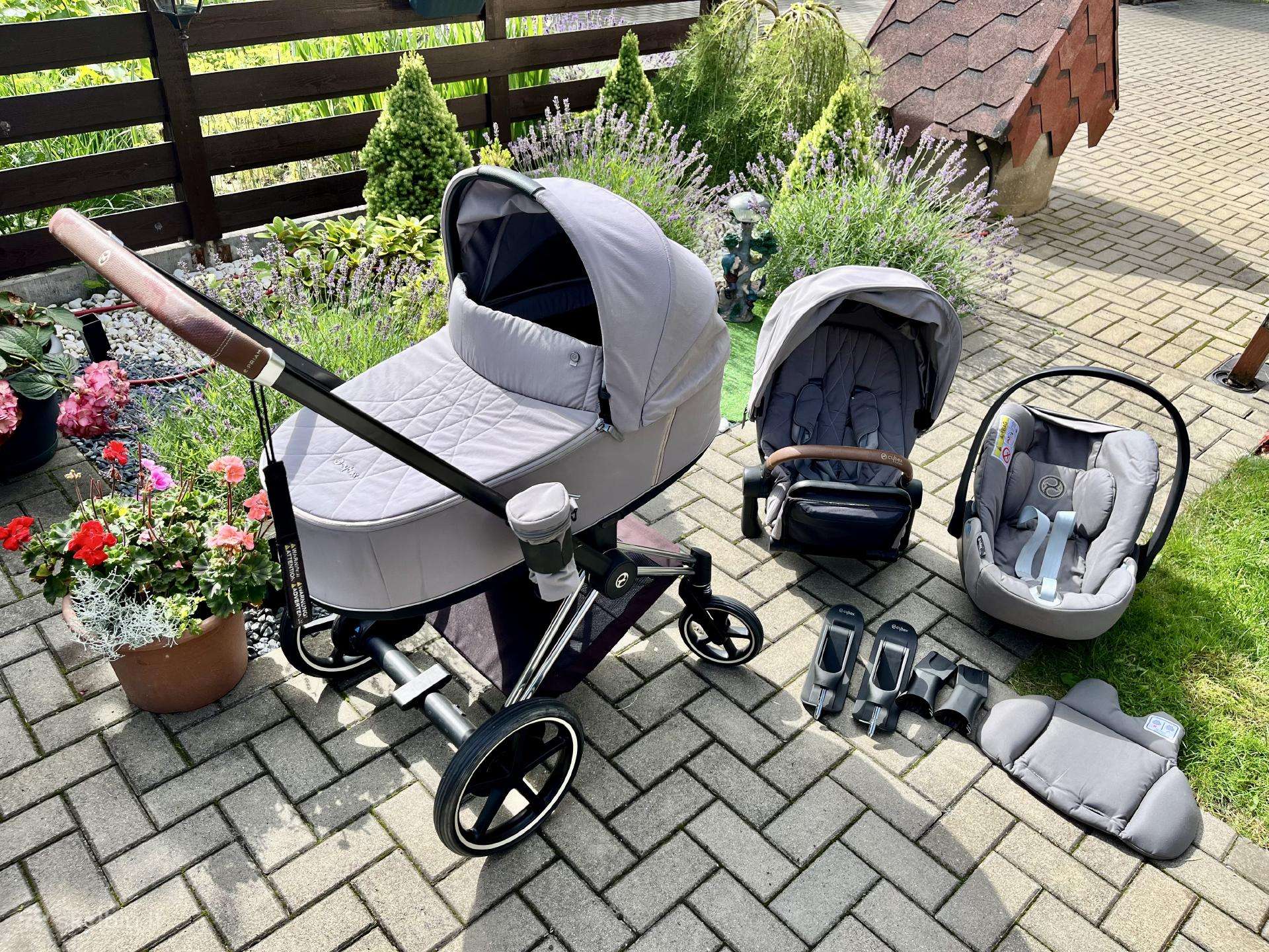 Cybex Platinum e-priam V3 Soho Grey 3in1