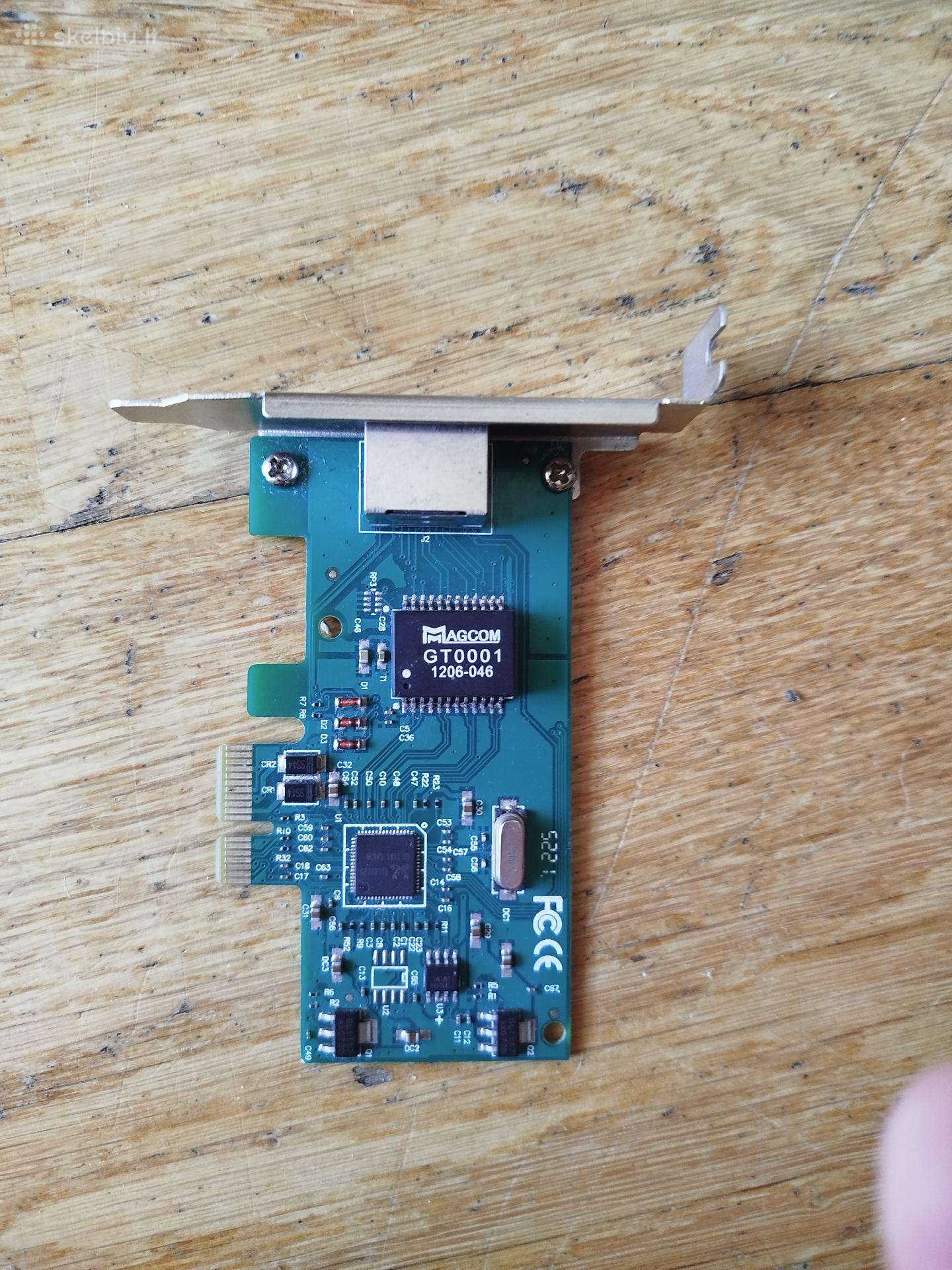 Gigabitinė tinklo plokštė Gembird Nic-gx1