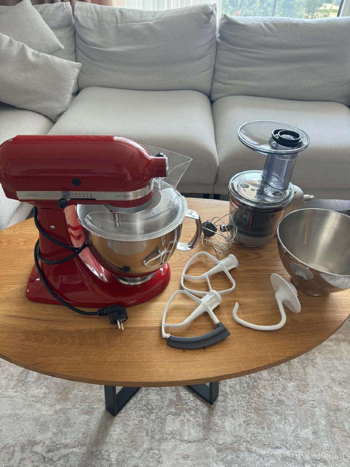 Kitchenaid Artisan 5ksm175 + Sulčiaspaudė
