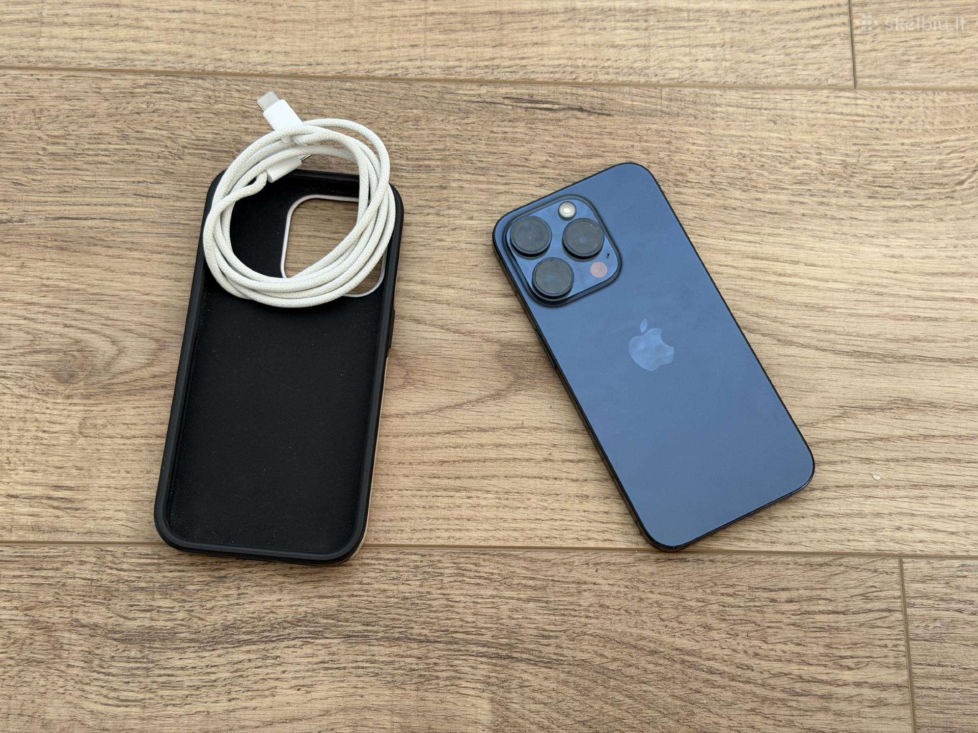 Apple iPhone 15 pro 256gb blue titanium