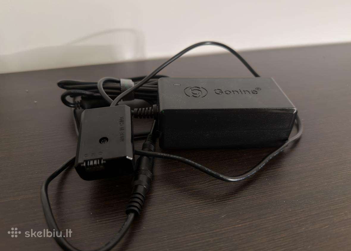 Sony Zv-e10 Dummy Battery (Dc Coupler) su maitinim