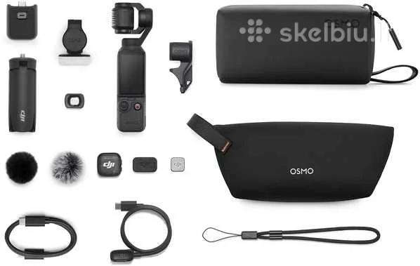 Naujas Dji Osmo Pocket 4 Creative Combo Pocket