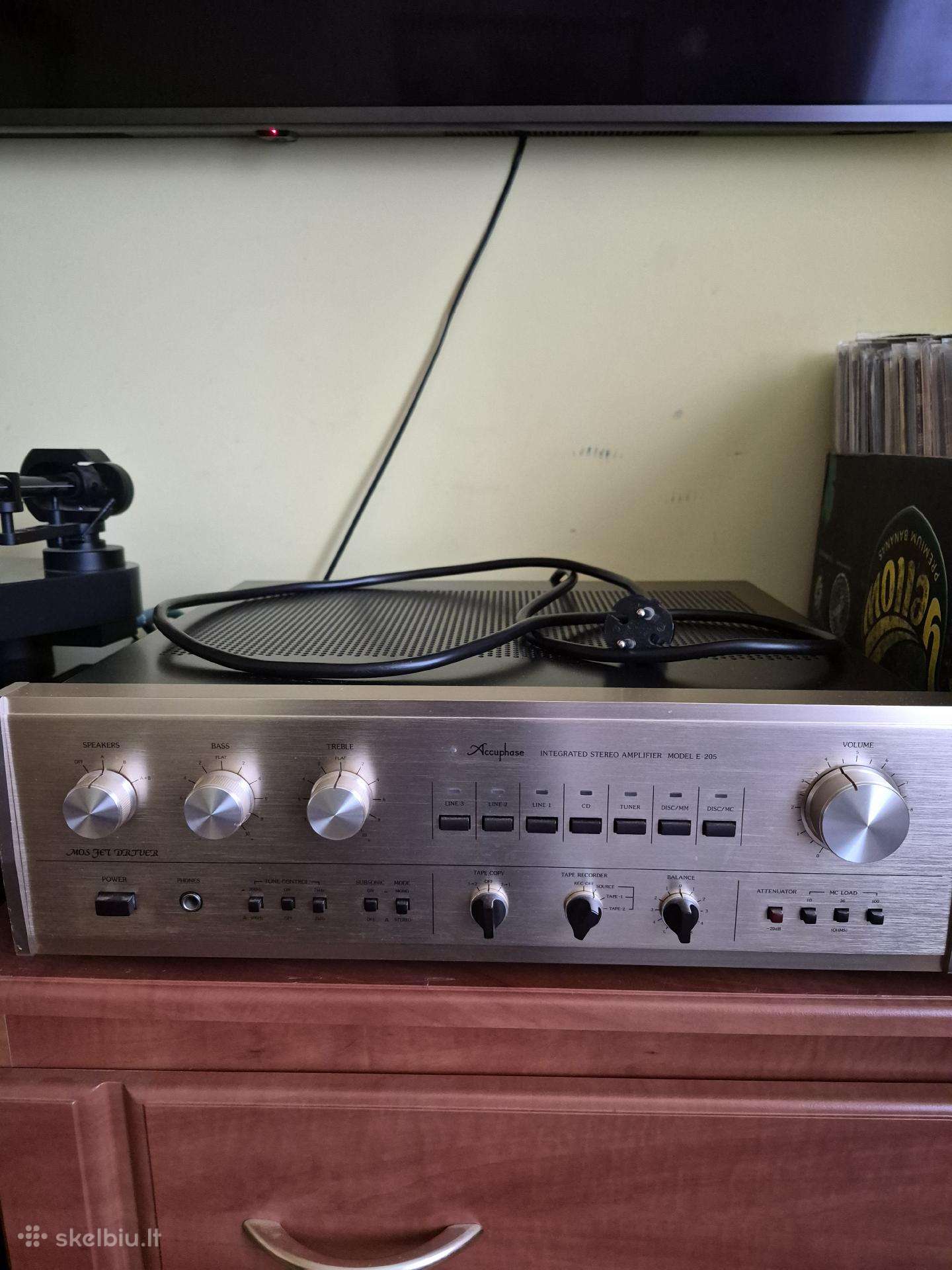 Accuphase E-205 – stiprintuvas