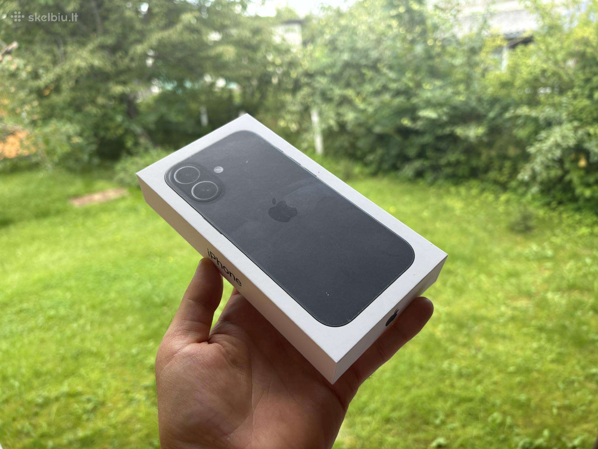 iPhone 17 256gb ( Juodas ) 24 men garantija