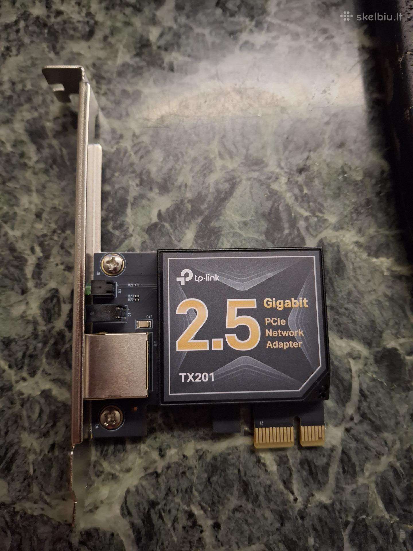 2.5 Gbps tinklo plokštė