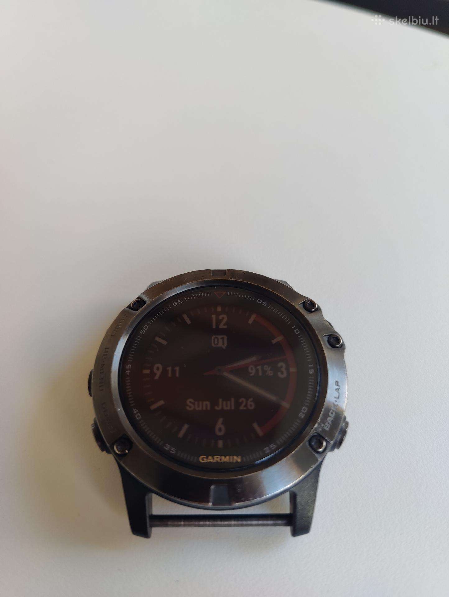 Parduodu Garmin Fenix 5x Sapphire