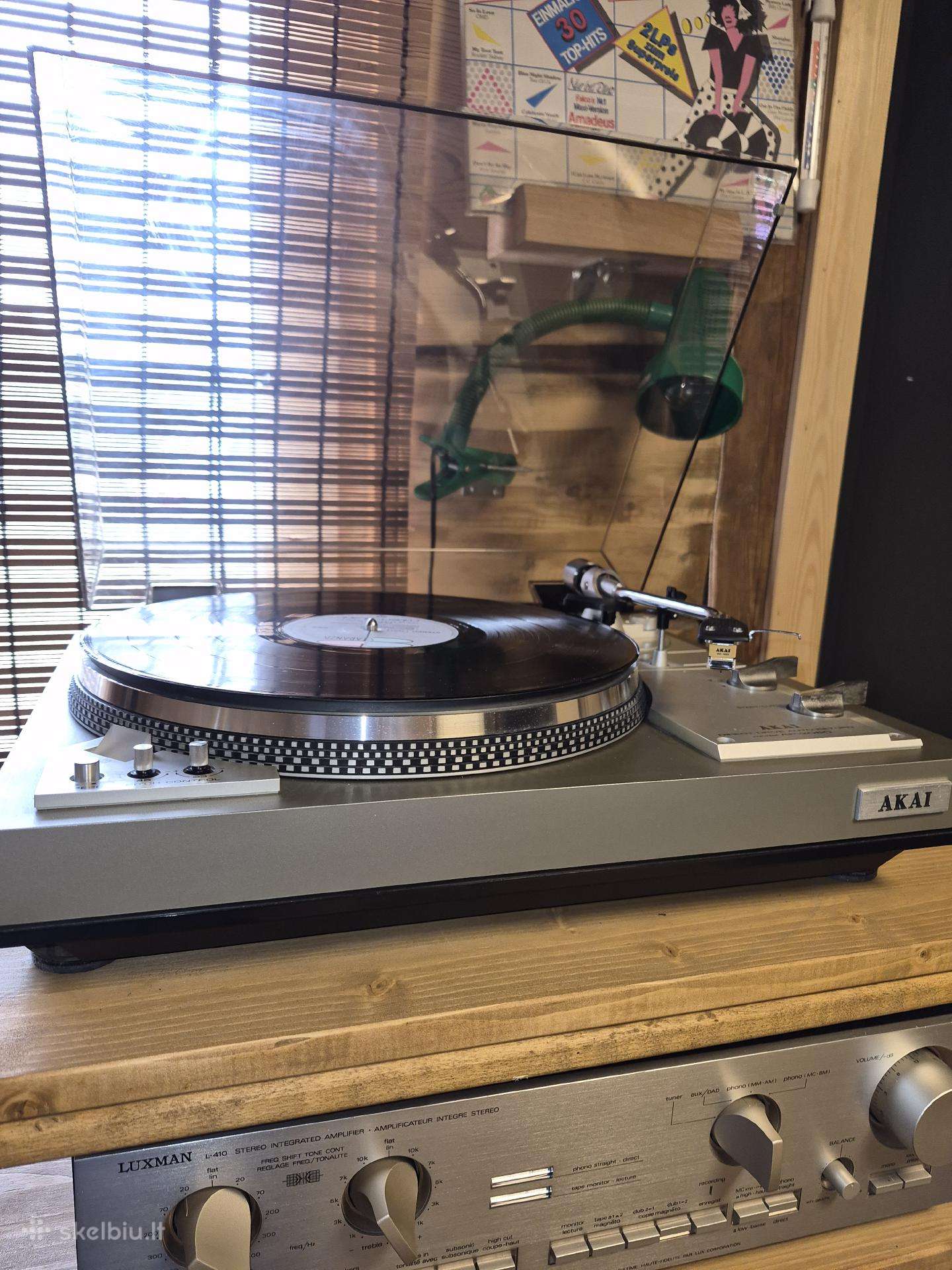Akai Ap-206c Direct Drive patefonas