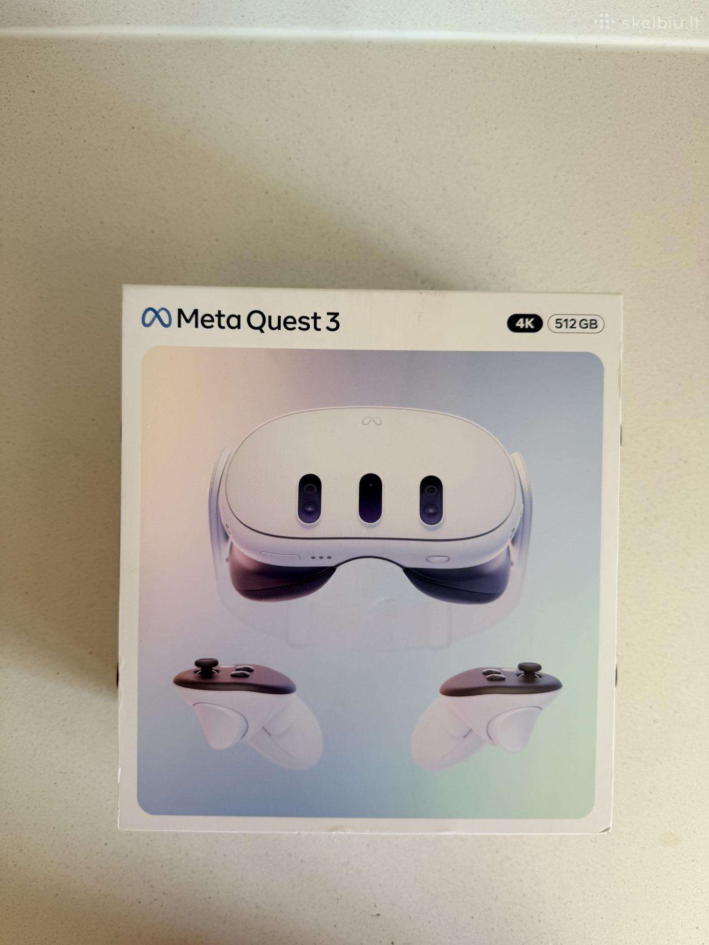 Meta Quest 3 512gb Vr (Nauji)