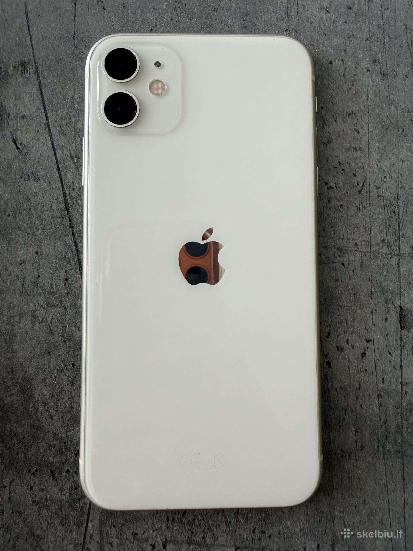 iPhone 11 White,stovis Idealus
