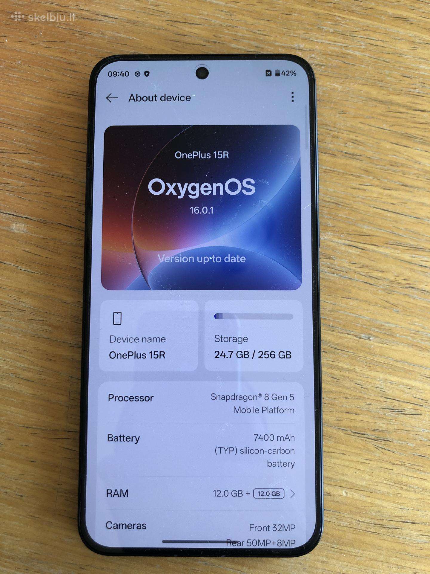 One Plus 15r