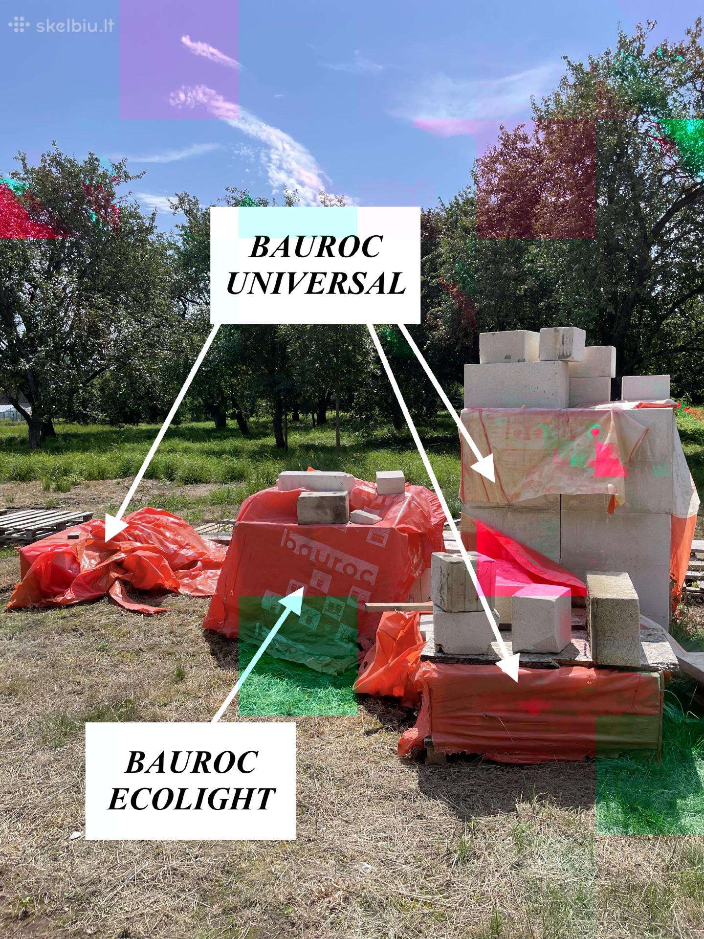 Akyto betono blokeliai (Bauroc)