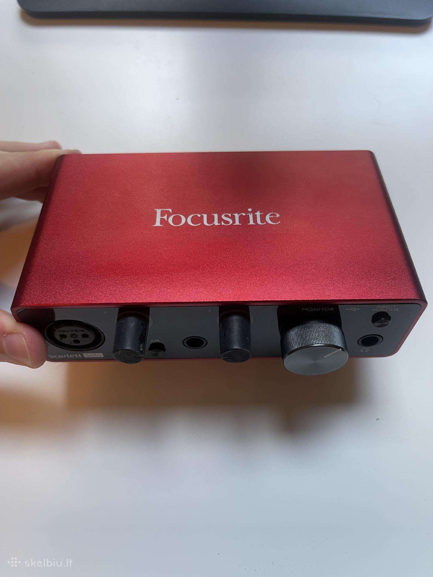 Focusrite Scarlett Solo 3rd Gen