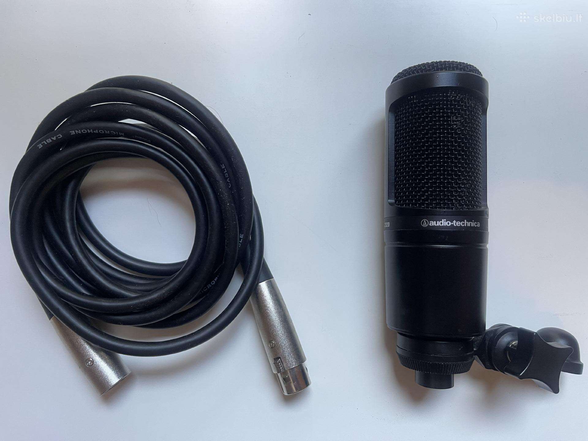 Studijinis mikrofonas Audio-technica At2020