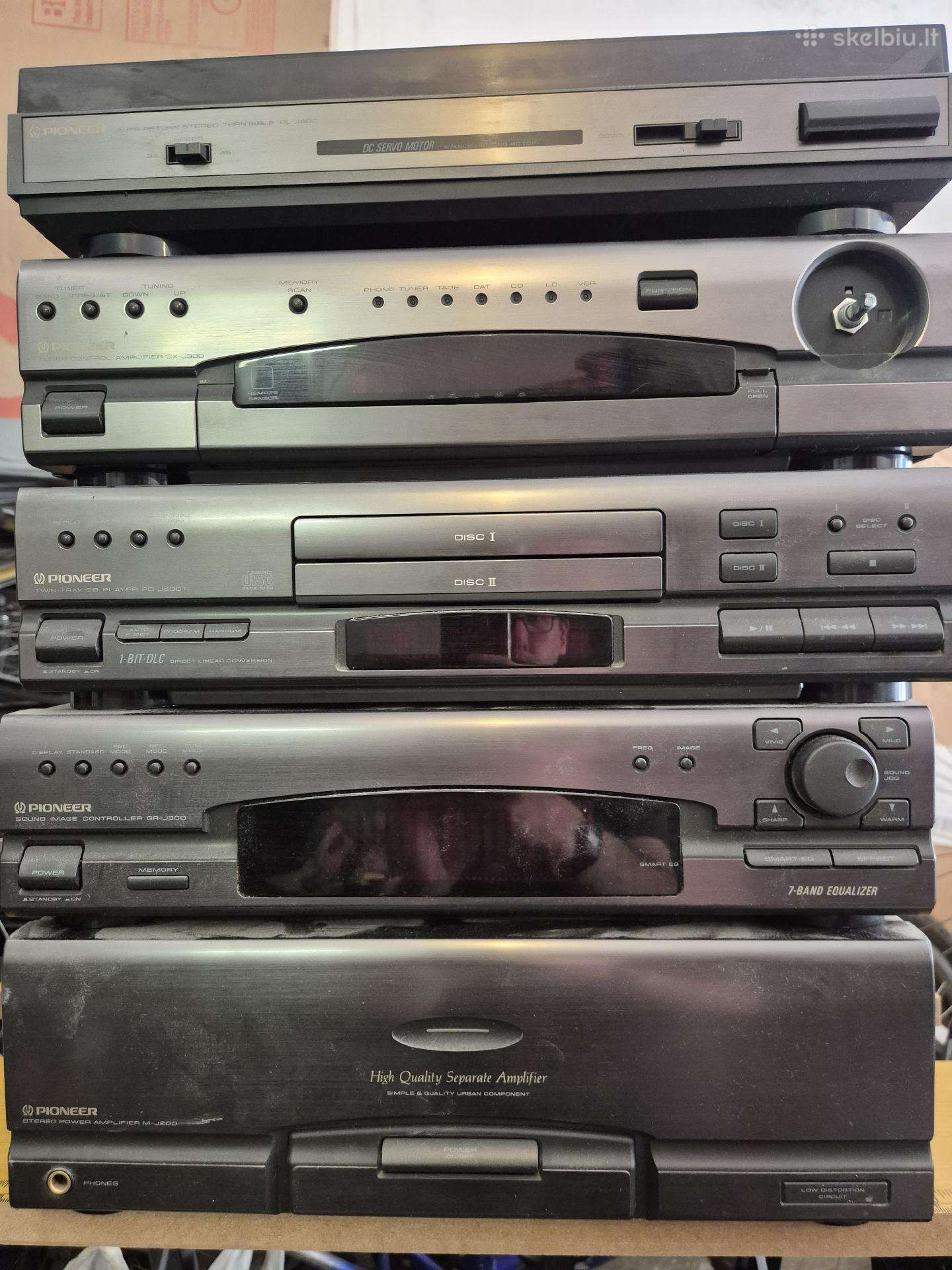 Pioneer muzikinis centras susiremontavimui