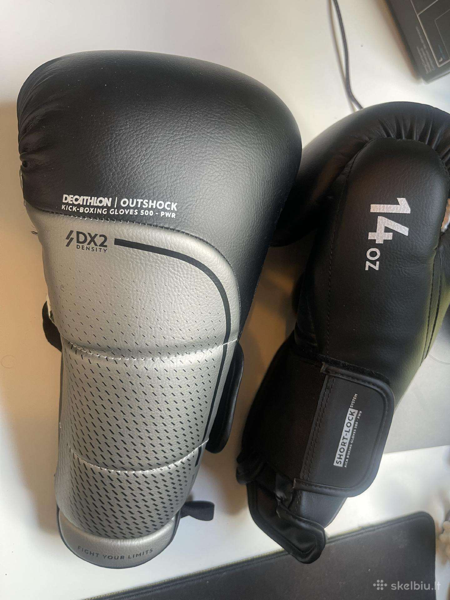 Decathlon bokso pirštinės 12 ir 14 Oz
