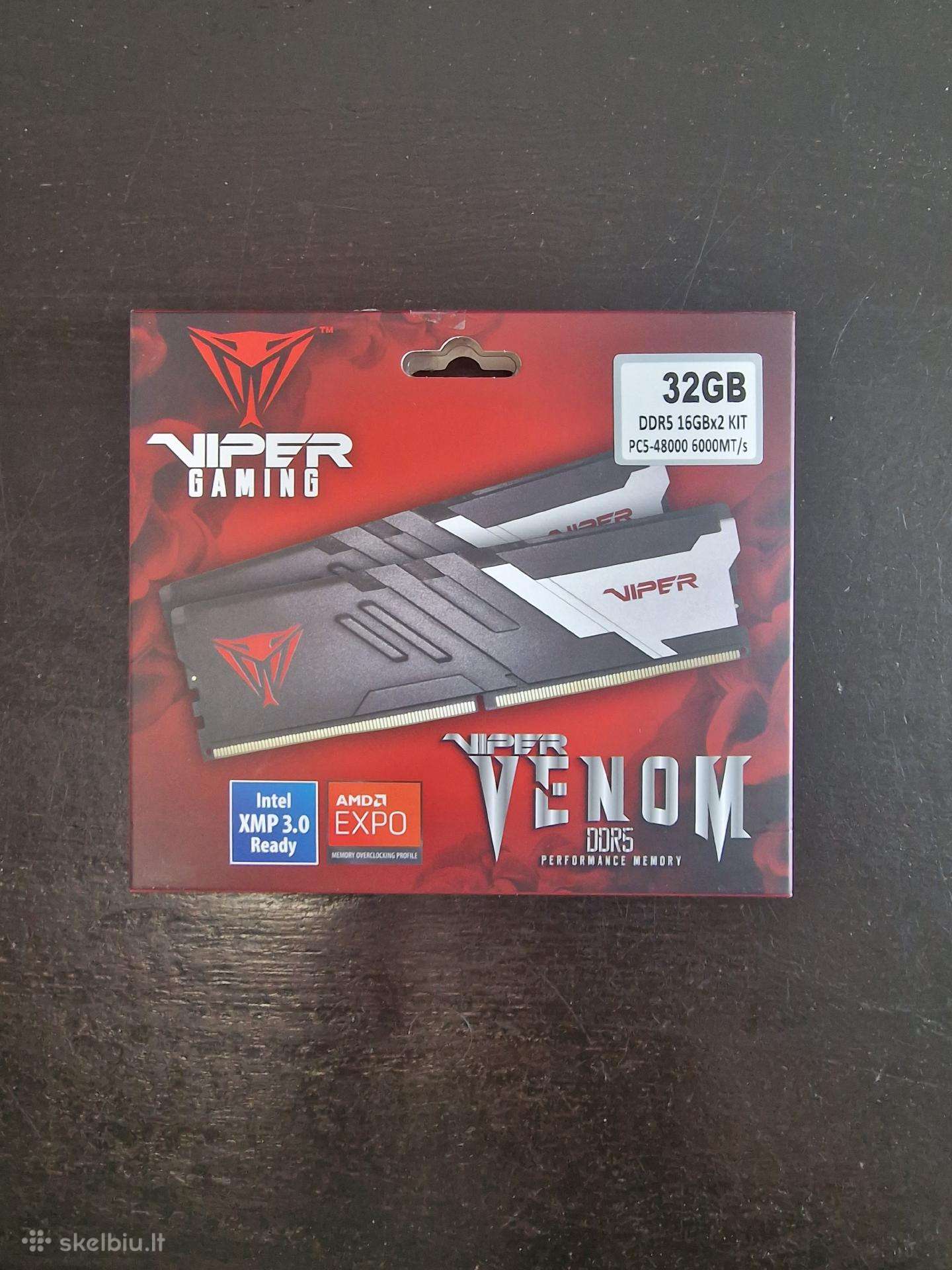 Patriot Viper Venom Ddr5 32gb (2x16gb) 6000mhz