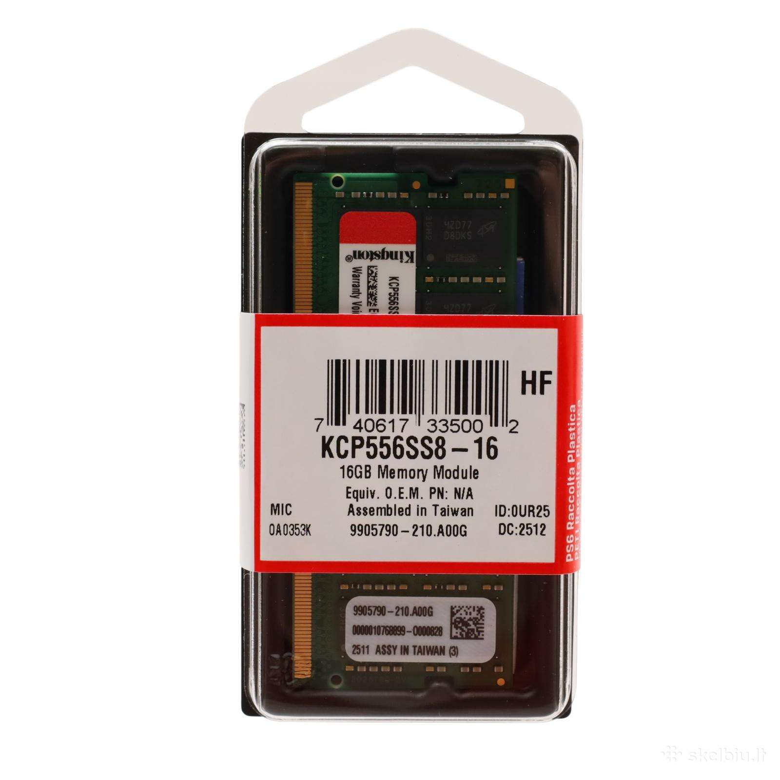 Kingston 16gb Ddr5 Sodimm 5600