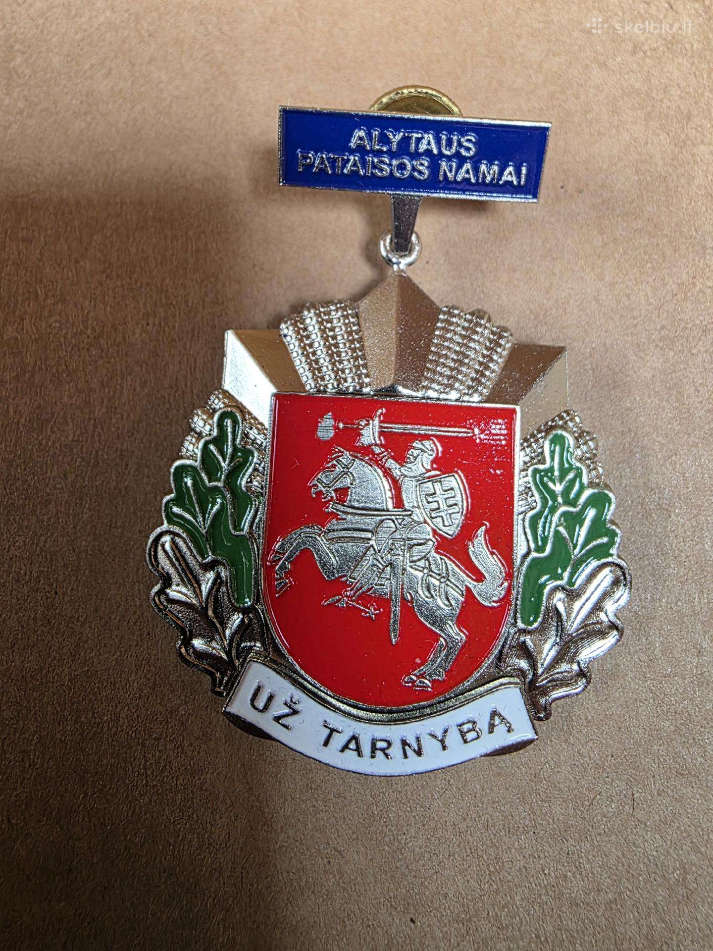 Kalėjimų tarnybos apdovanojimas