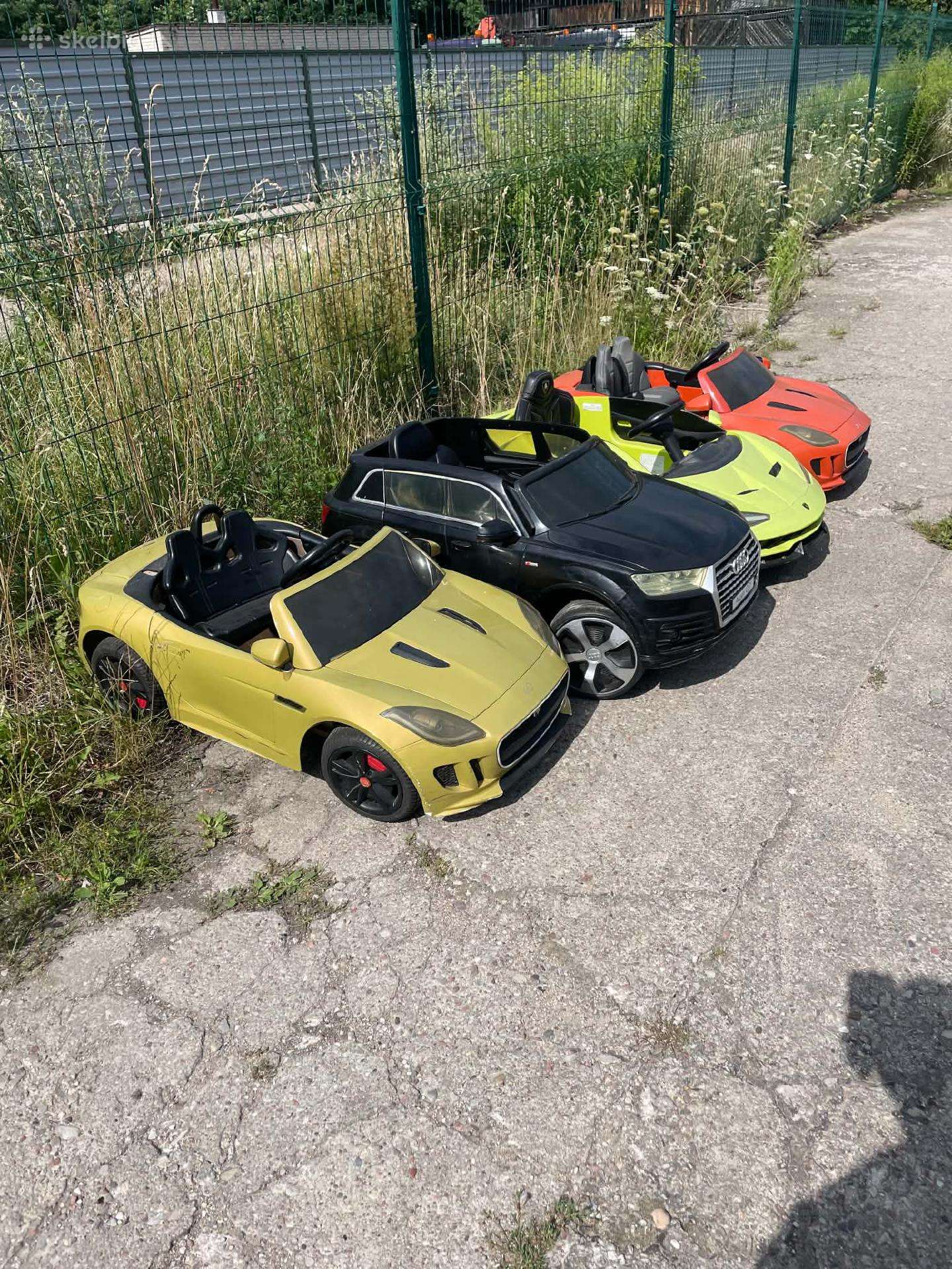 Vaikiškos elektrinės mašinėlės