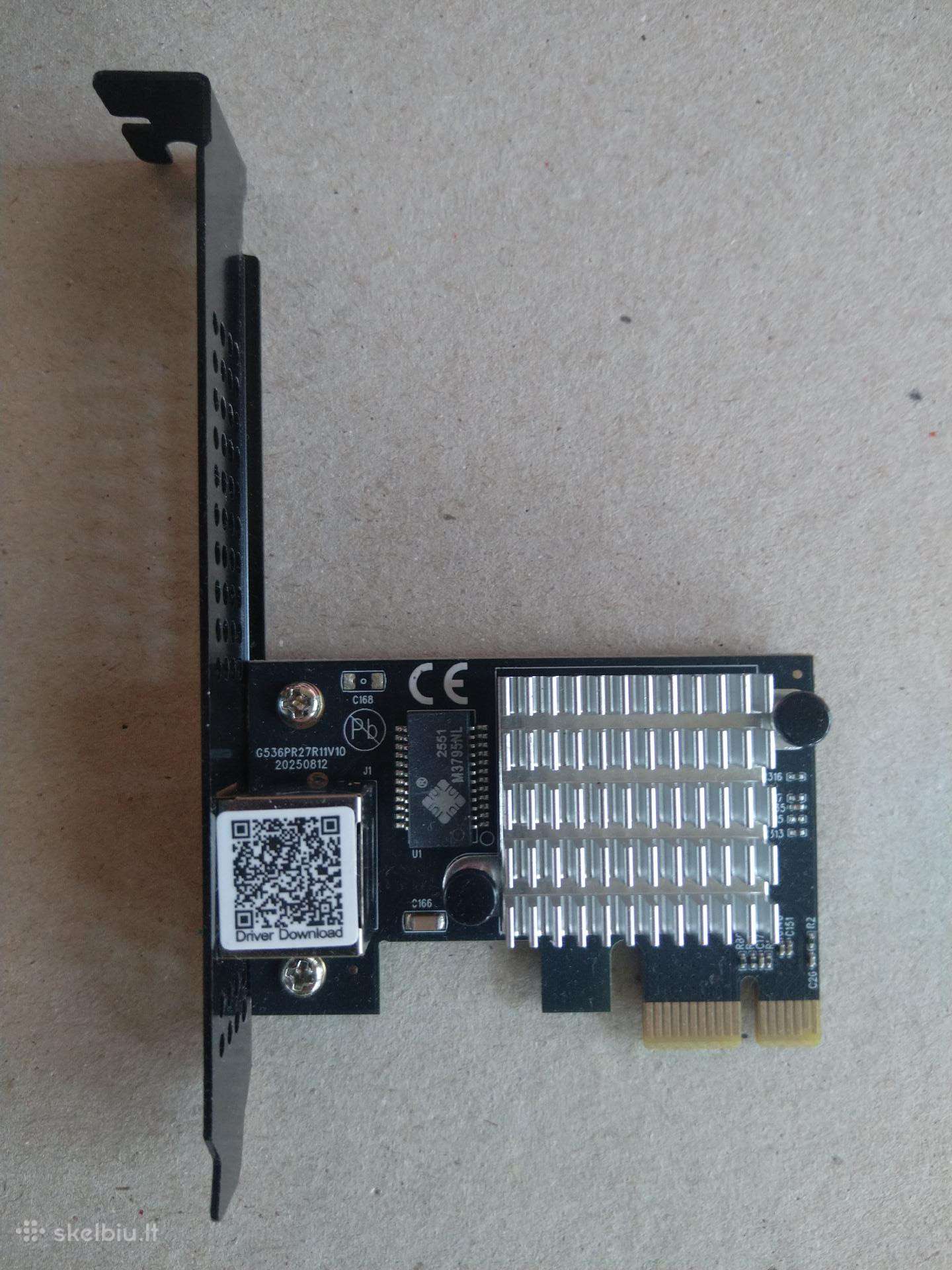 10gbe tinklo korta Pcie 4.0 x1