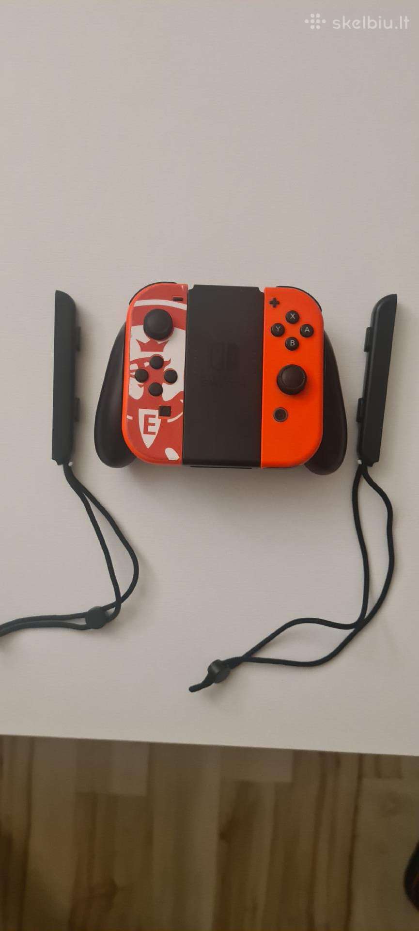 Nintendo Switch Oled Joy Con pultelis ir žaidimai