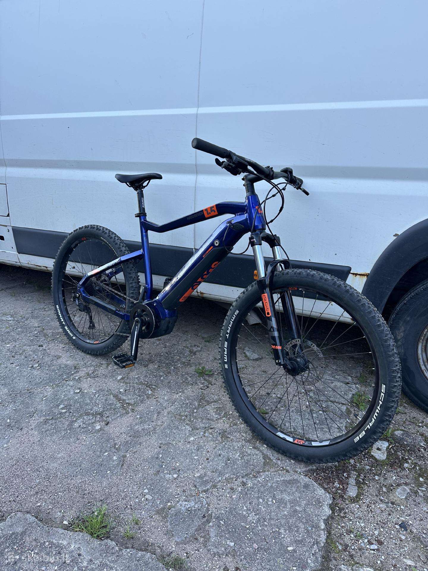 Haibike elektrinis MTB, XL dydis