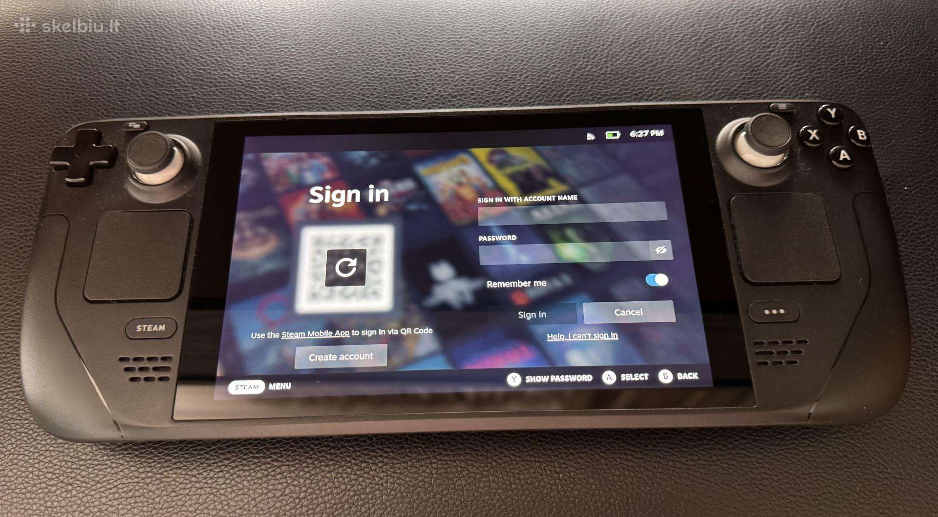 Steam deck 256 GB LCD