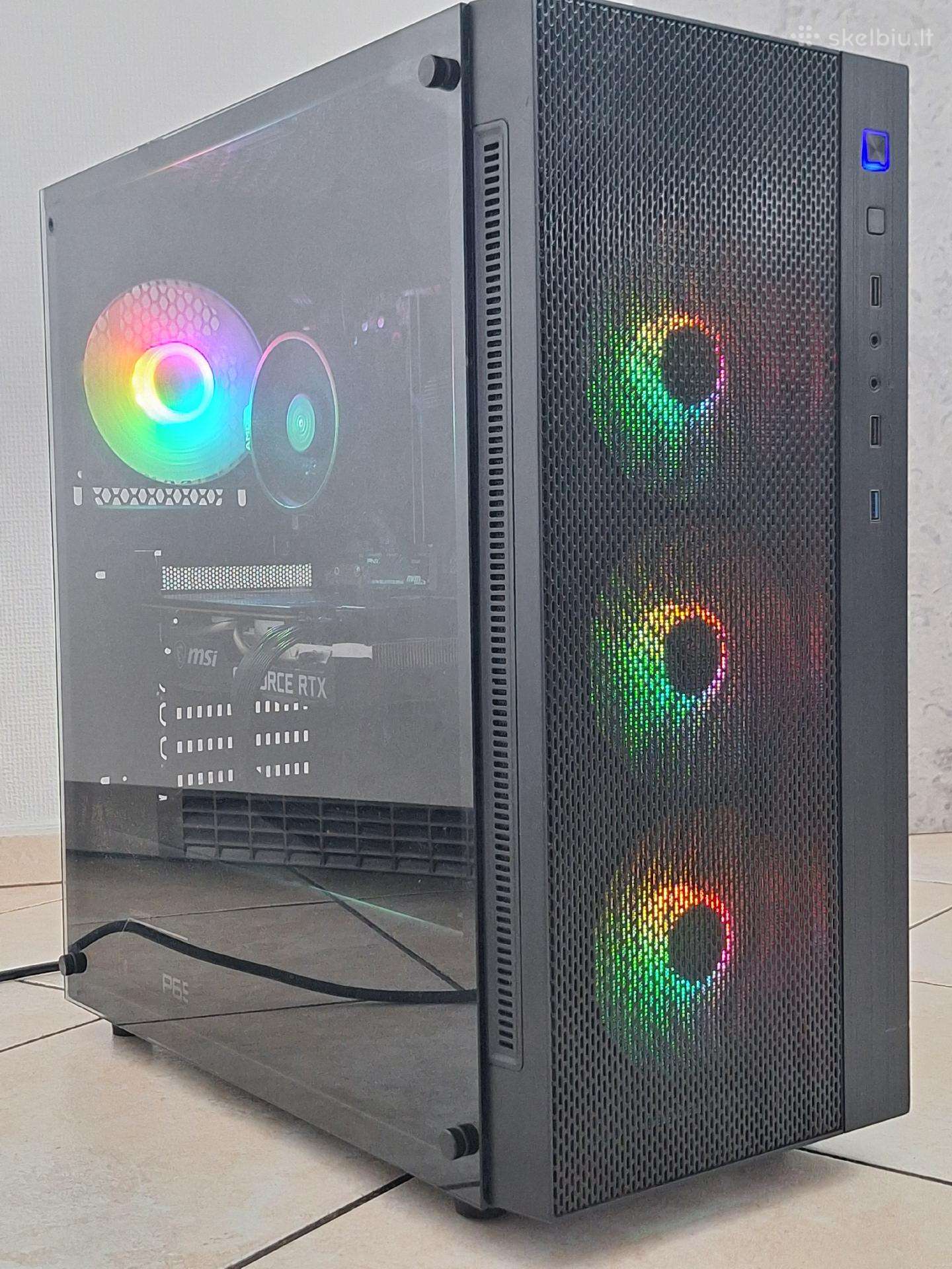 Gaming pc(r 5 5500/rtx 3070/16gb RAM/1tb SSD)