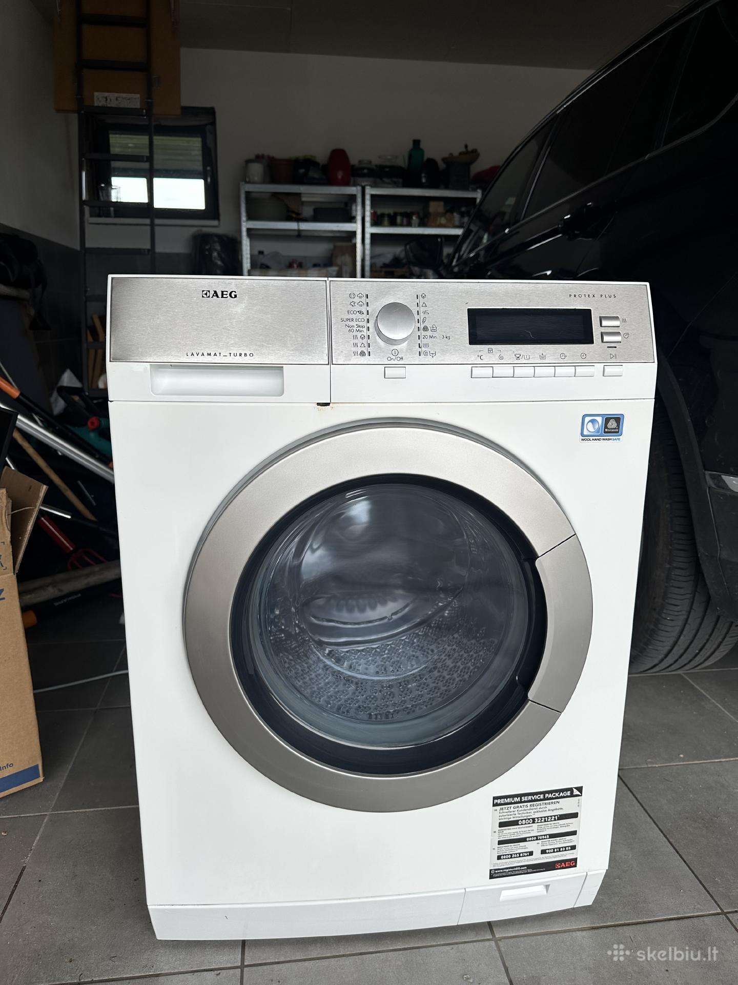Aeg L87695wd skalbimo mašina su džiovinimu