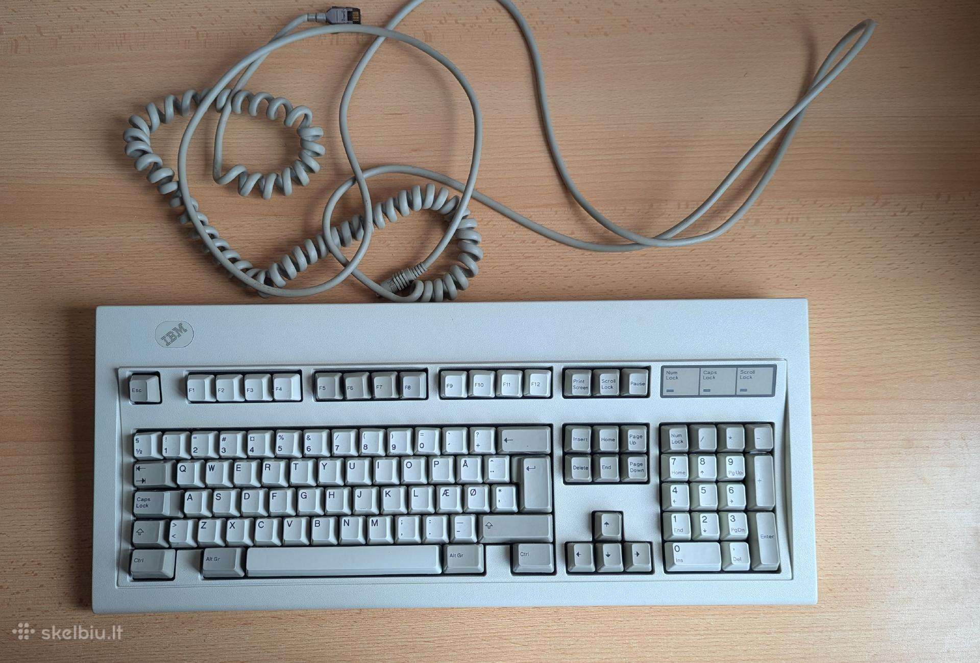 Ibm Model M mechaninė klaviatūra (1989 m)