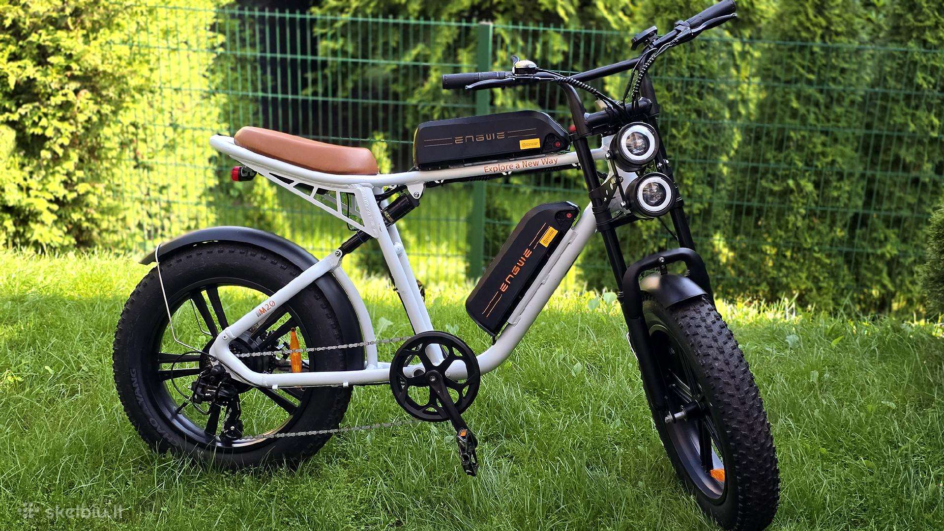 Engwe M20 2.0 elektrinis dviratis (dual battery)