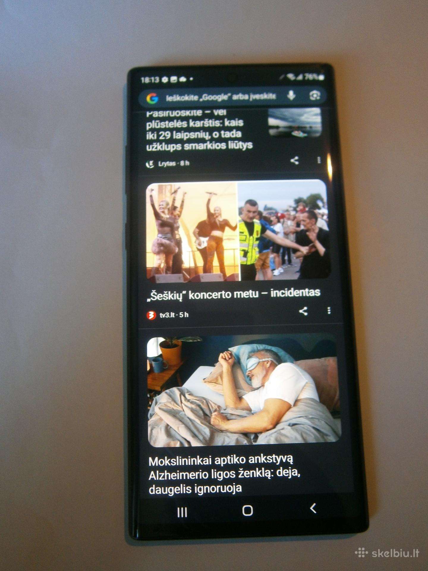 Samsung Galaxy Note 10+ 5G 256/12 GB.
