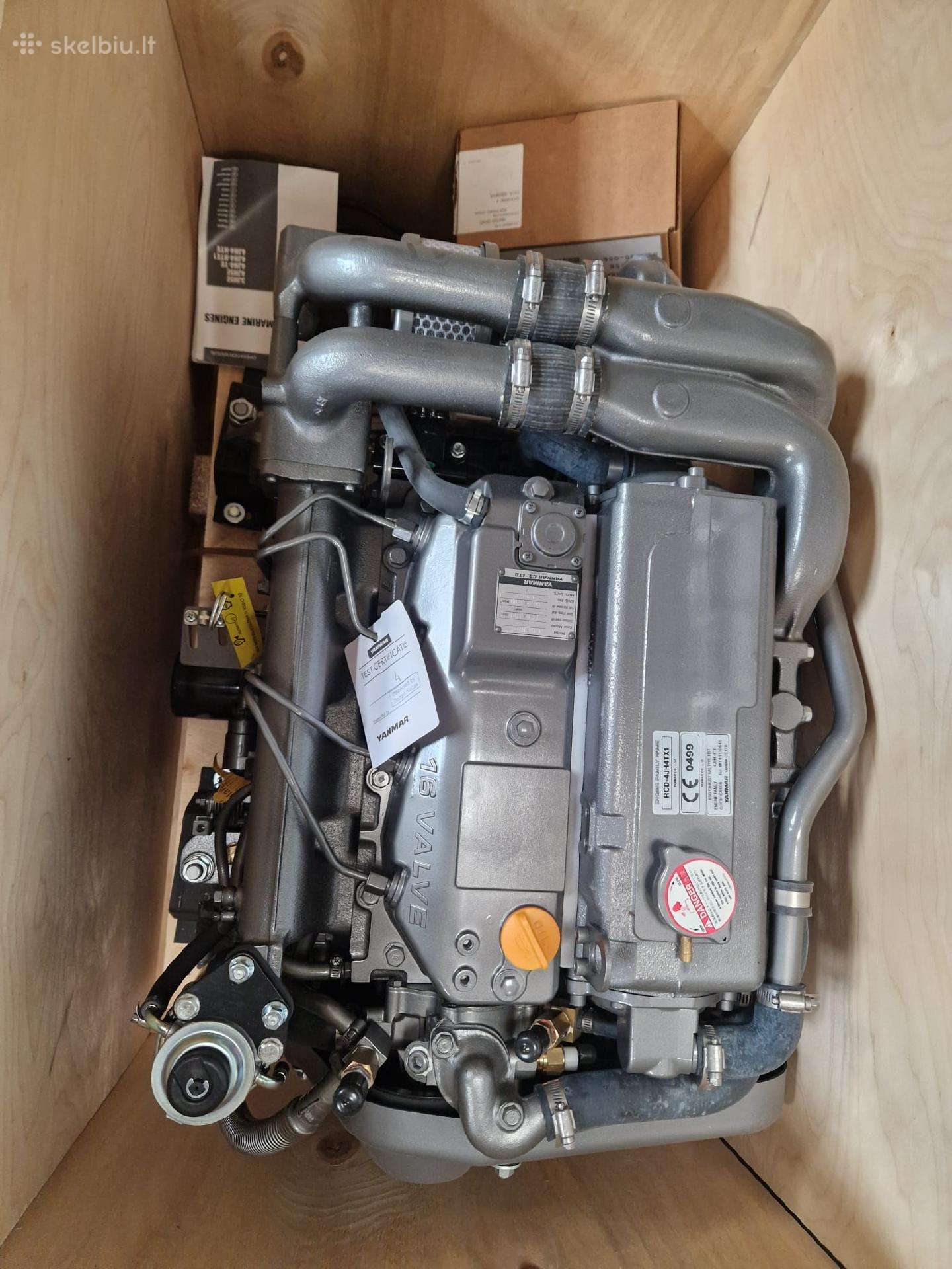 Yanmar 4JH4-HTE, Четырехтактные стационарные