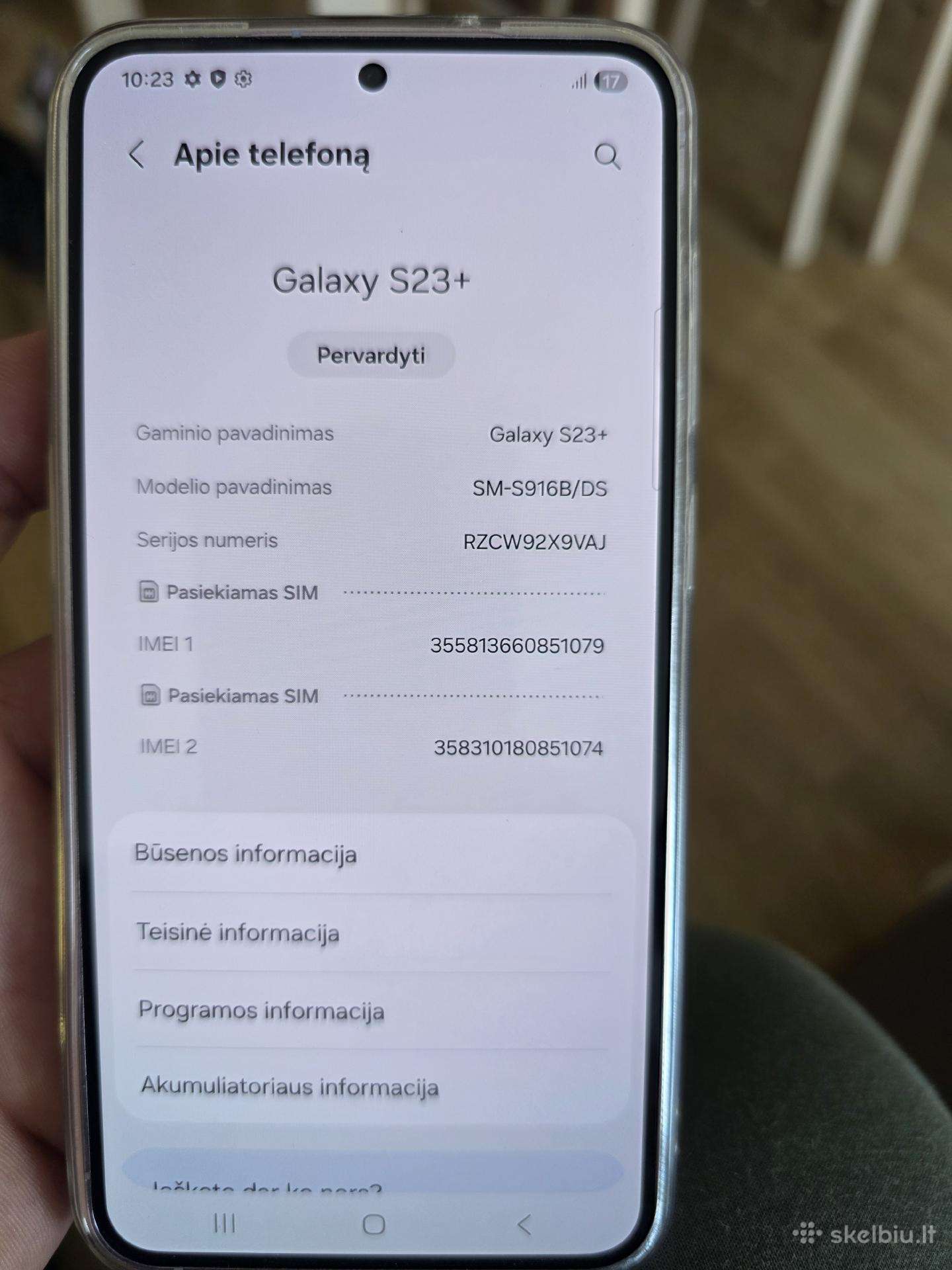 Samsung S23+