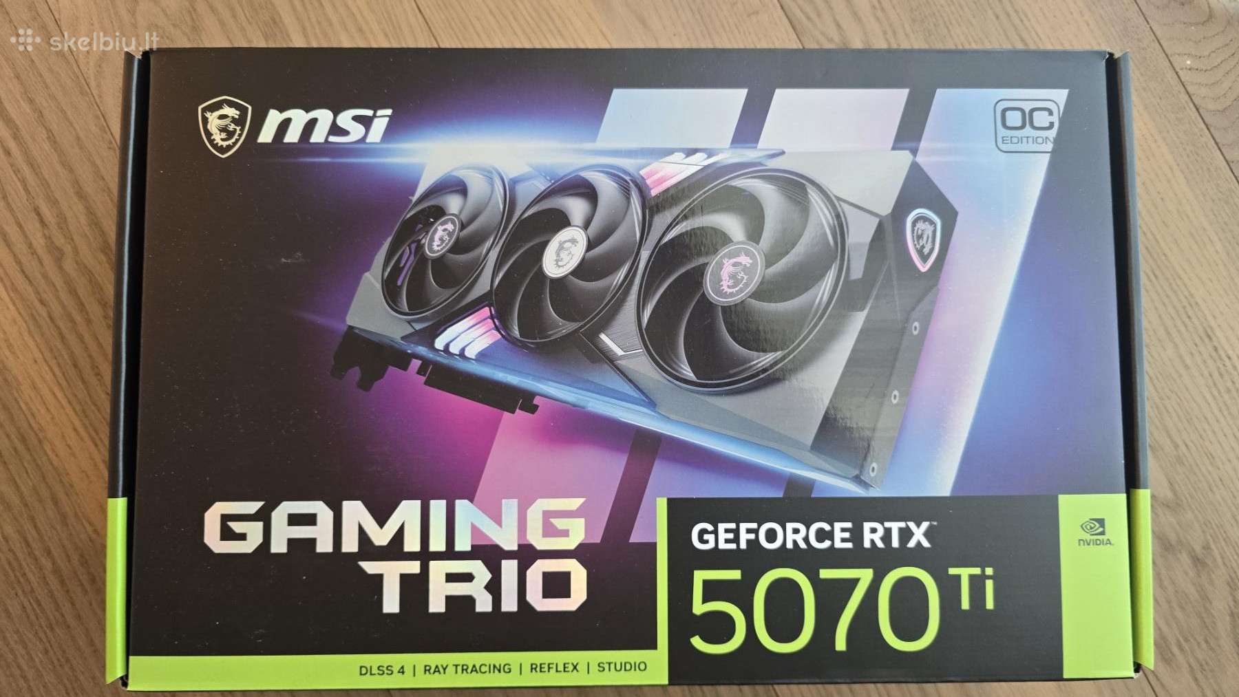 Msi Geforce Rtx 5070 Ti Gaming Trio Oc 16gb Nauja