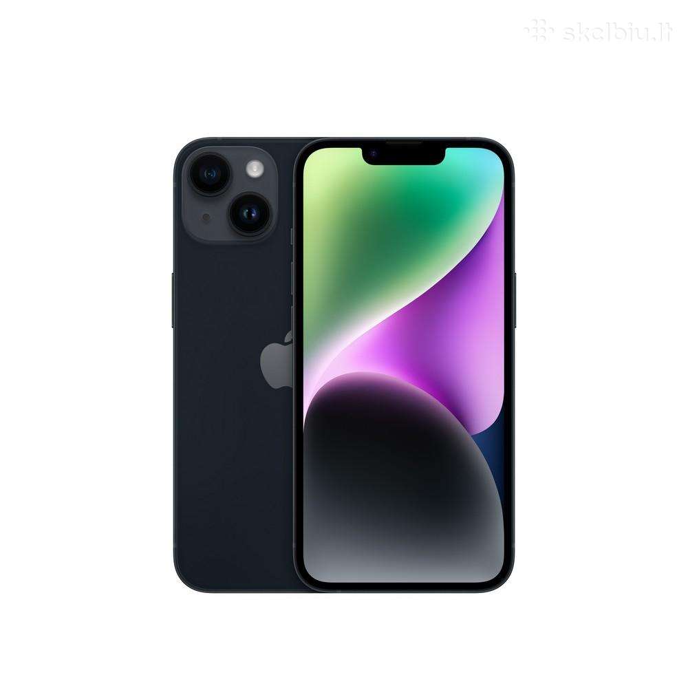 Parduodamas visiškai naujas iPhone 14 Midnight 256