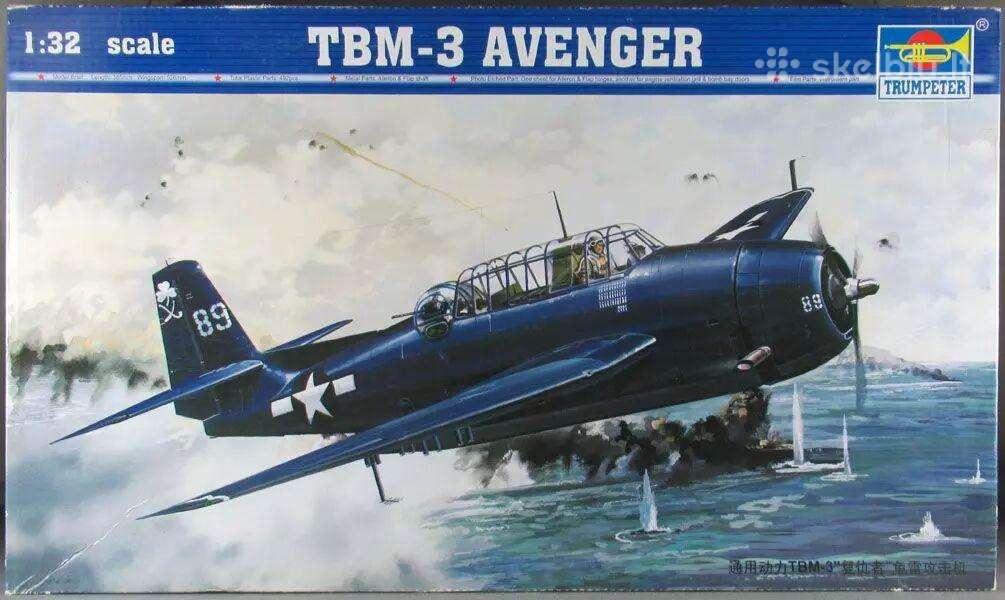 1:32 Tbm-3 Avenger modelis