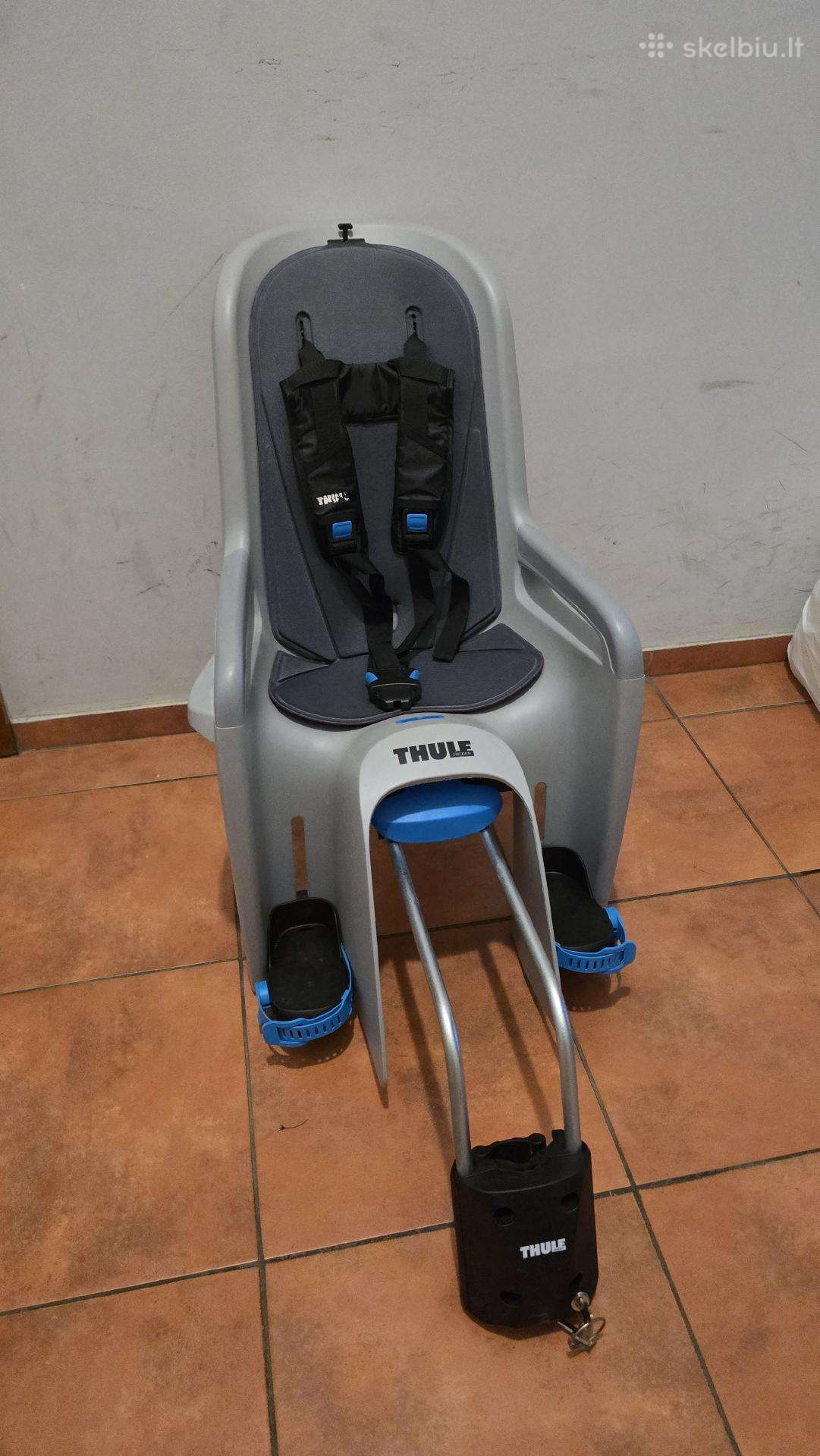 Thule Ridealong dviračio kėdutė vaikui.
