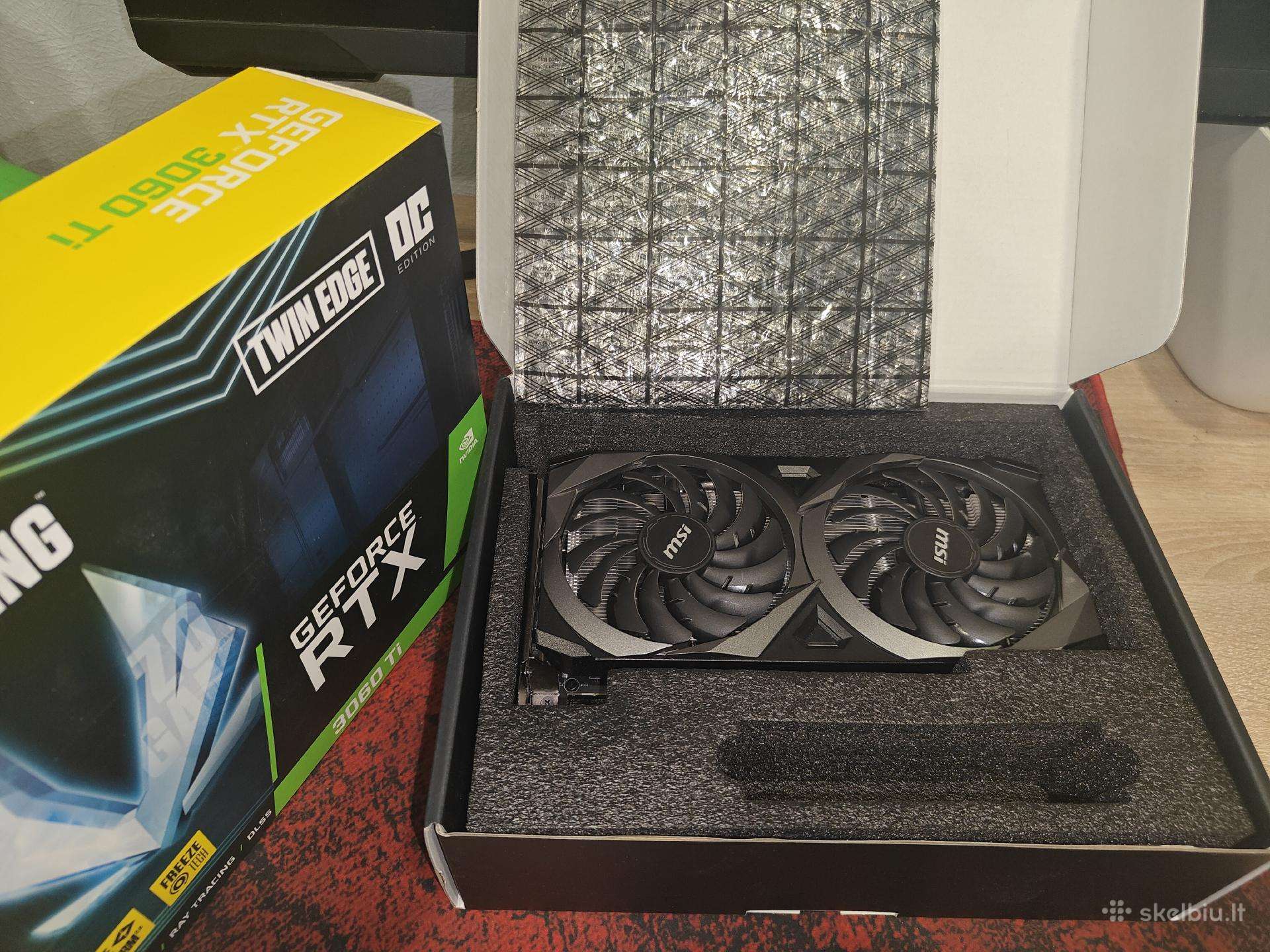 Msi ventus 2x Rtx 3060 ti 8gb