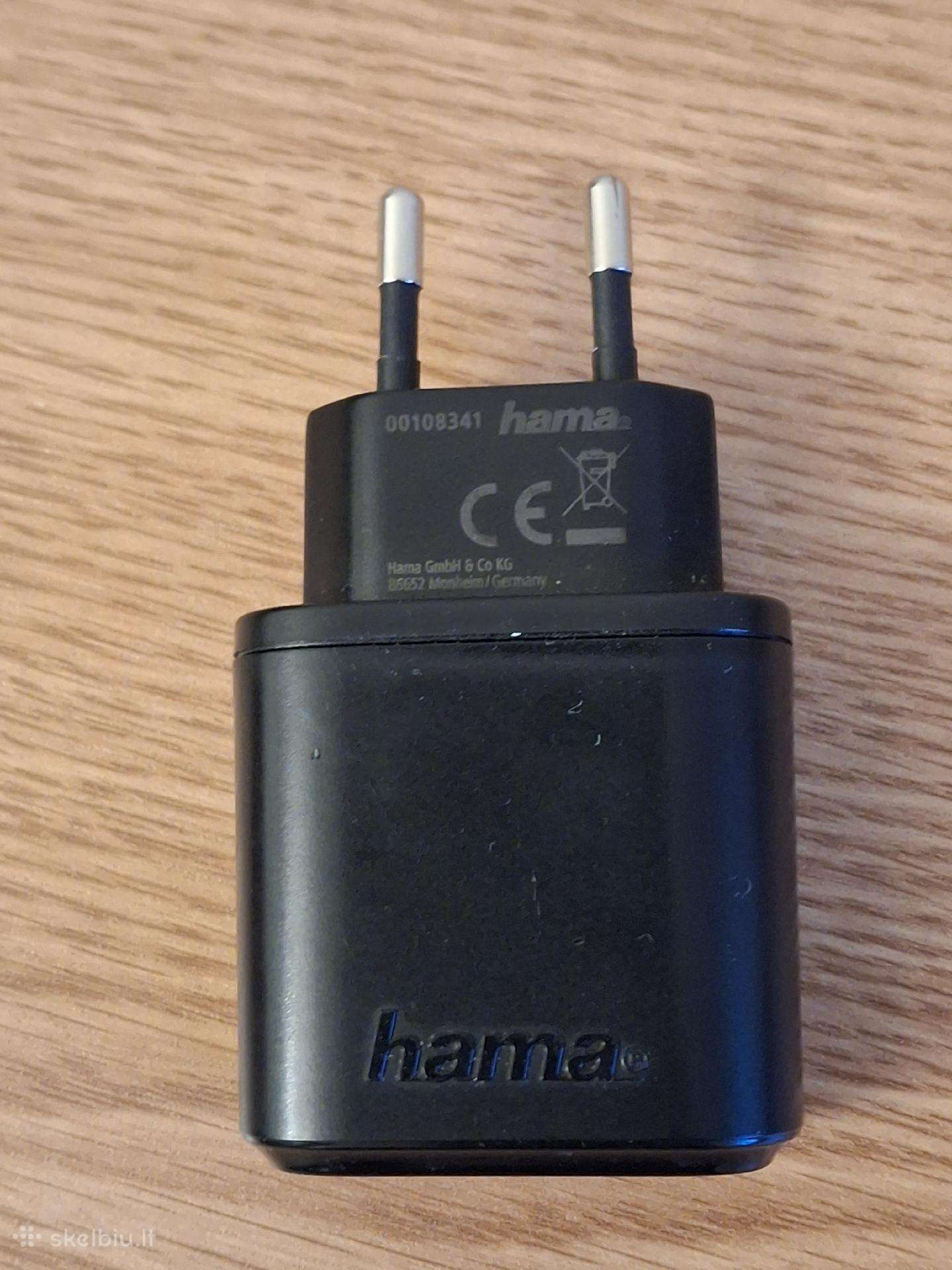 Hama Ac adapteris, maitinimo šaltinis, 5v, 2.1a