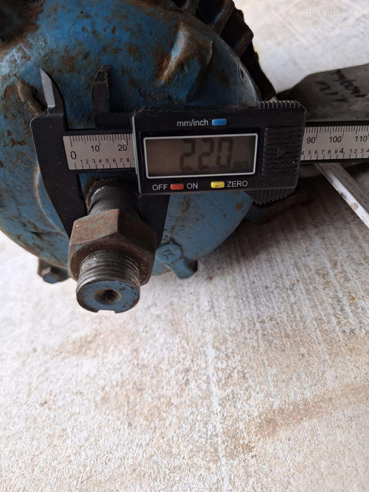 Elektros variklis 1,1 kw/1400