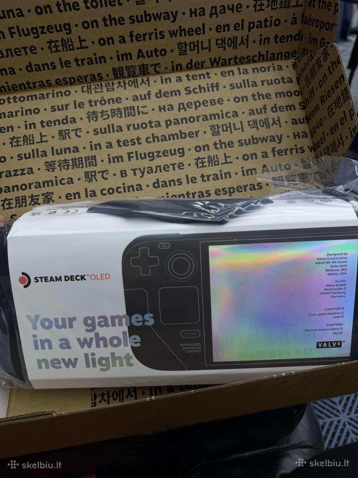 Steam Deck 1tb Oled Naujas