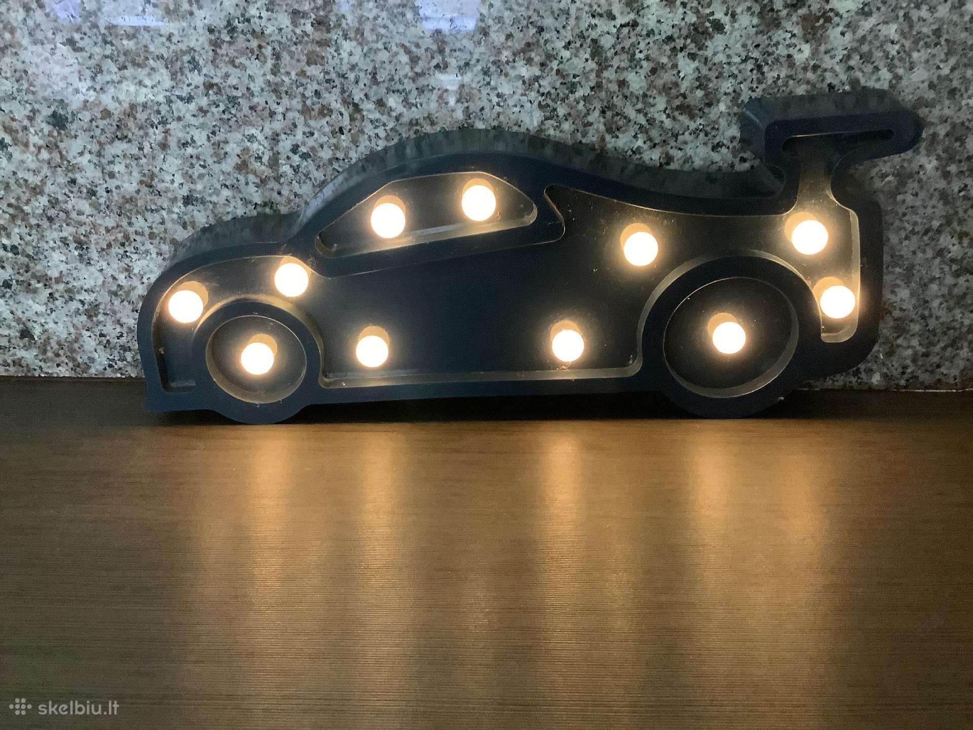 Pastatoma šviečianti mašina