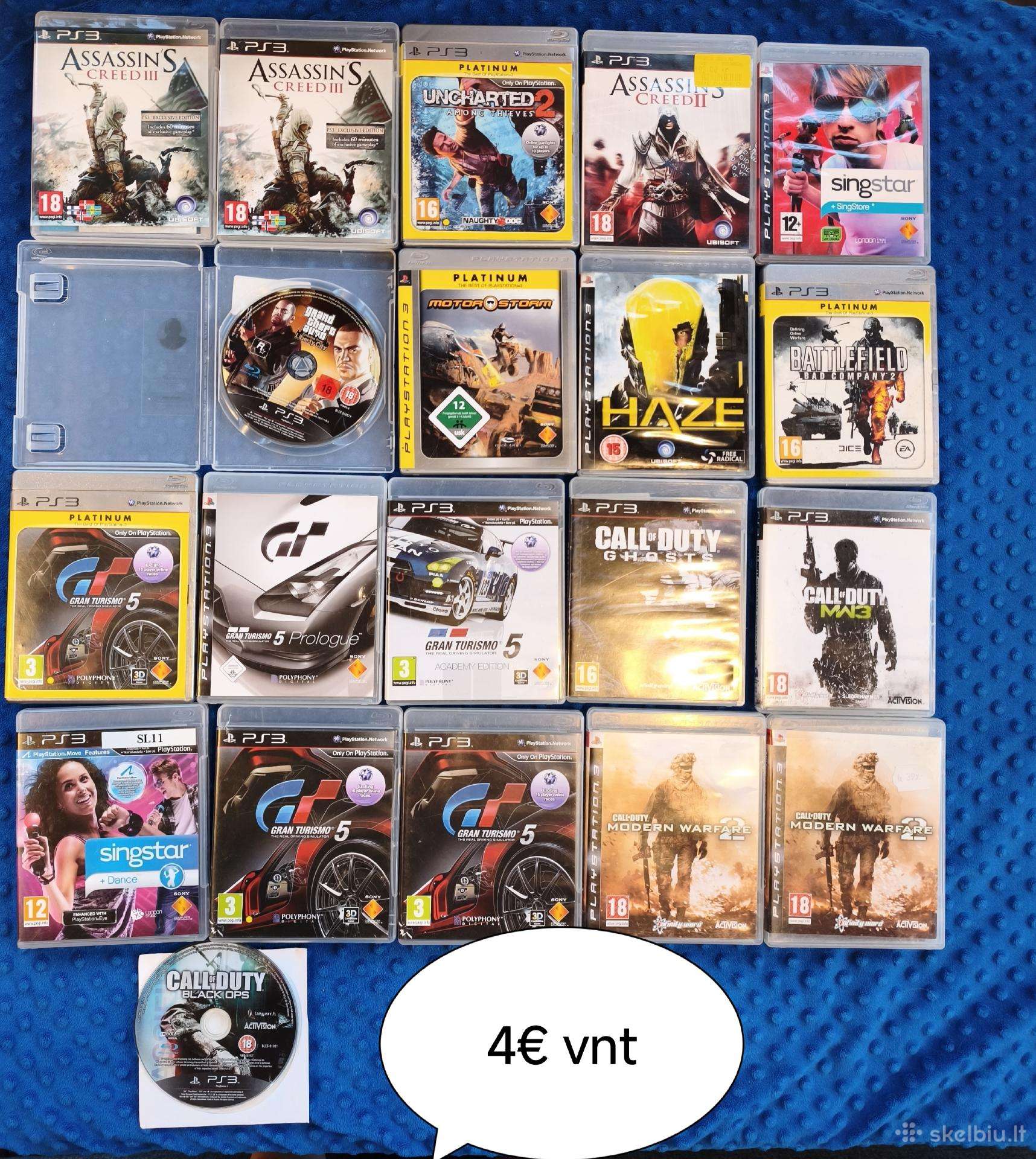 Play Station 3 žaidimai