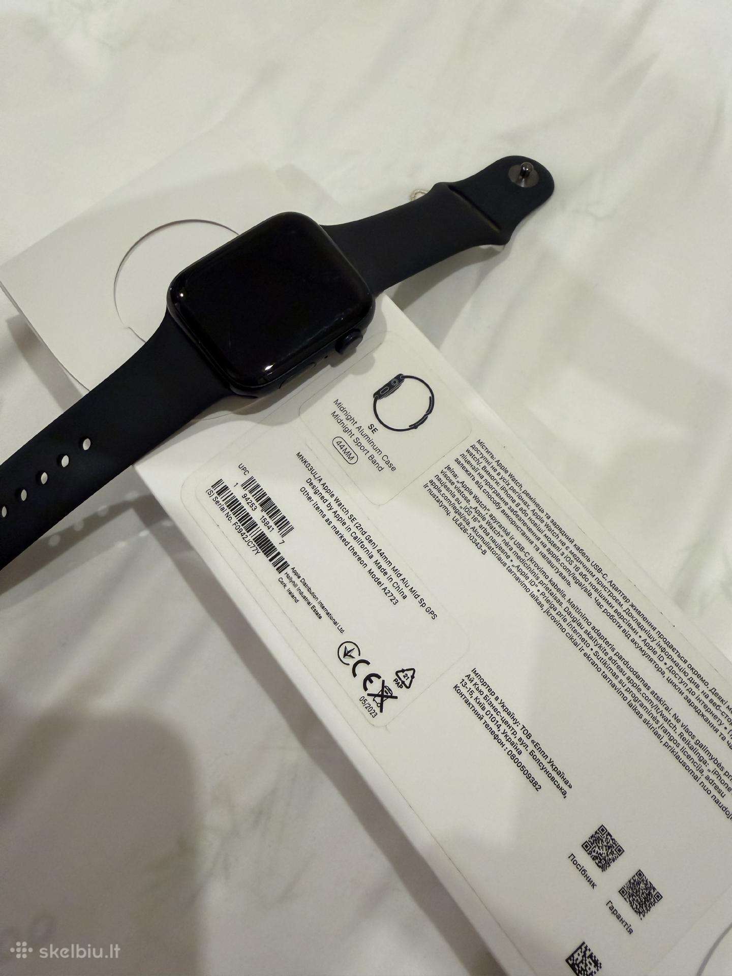 Išmanusis laikrodis. Apple Watch Se (2 kartos)