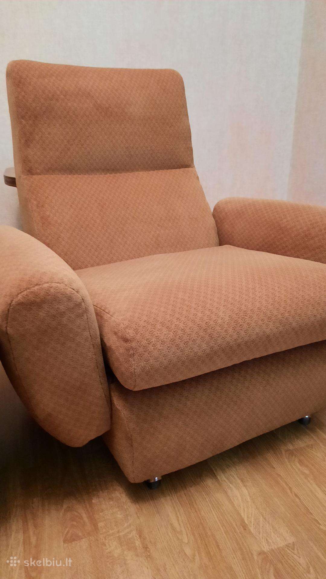 Veliūriniai foteliai