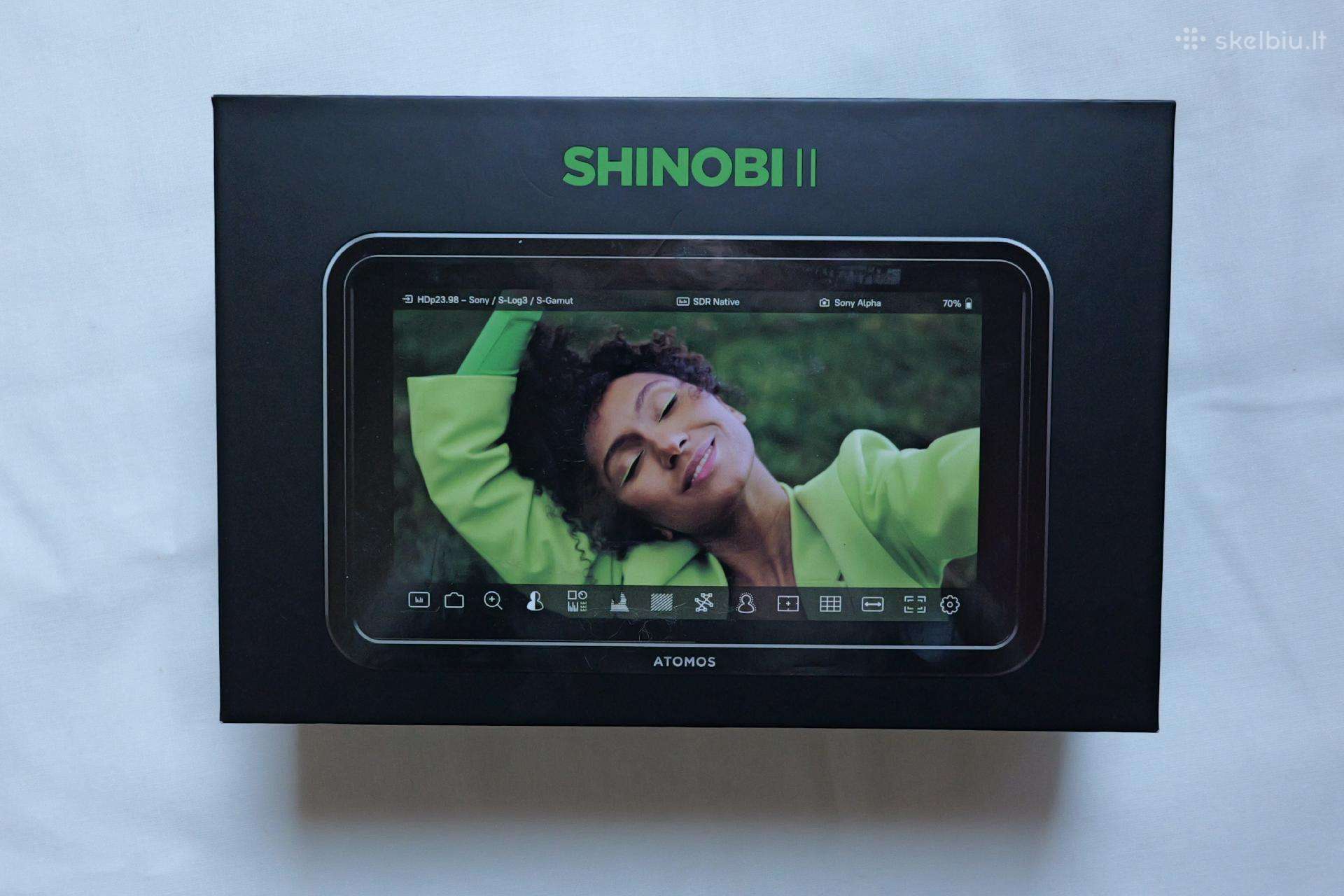 Atomos Shinobi II 5.2" Hdmi Hdr kamerų monitorius